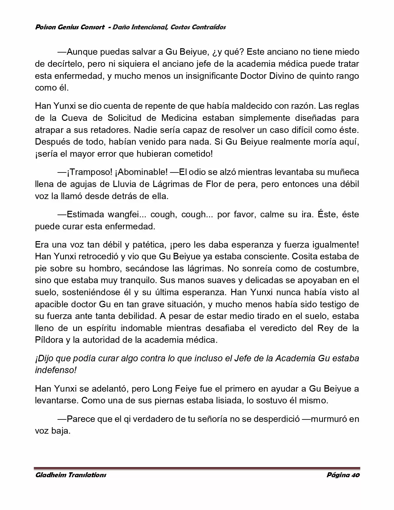 Poison Genious Consort (Novela) - Capítulo 376 - Página 40 - LectorTMOo