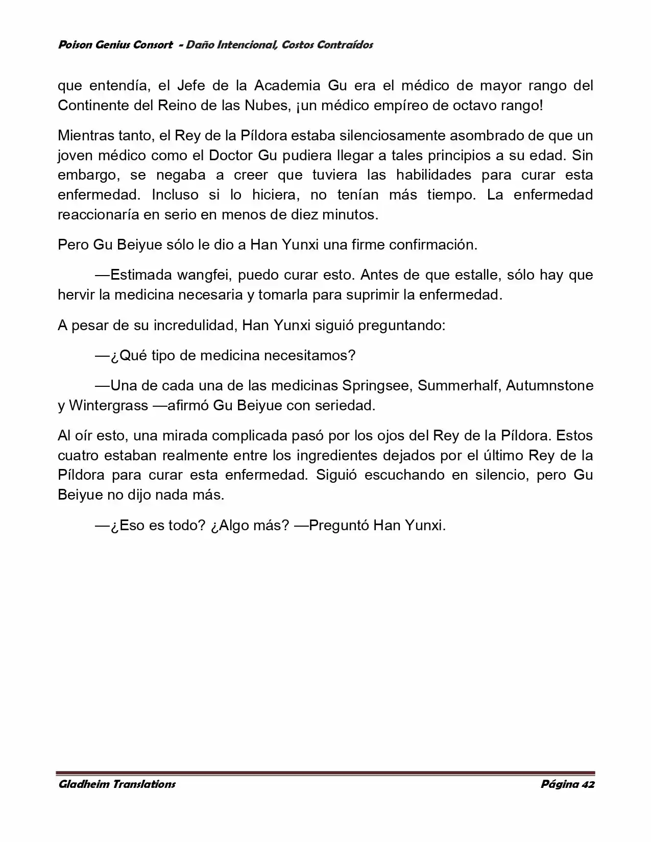 Poison Genious Consort (Novela) - Capítulo 376 - Página 42 - LectorTMOo