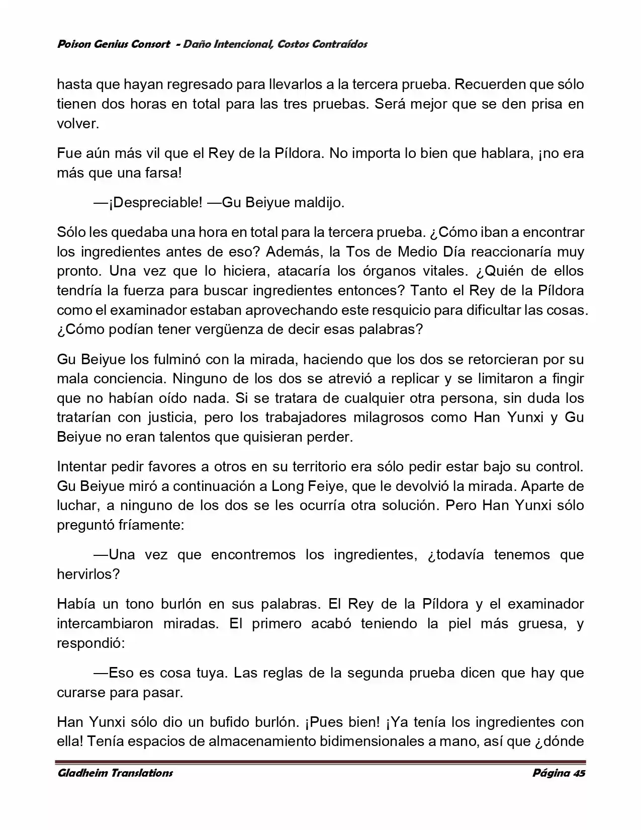 Poison Genious Consort (Novela) - Capítulo 376 - Página 45 - LectorTMOo