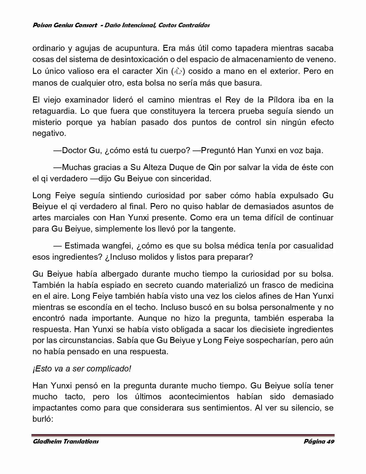 Poison Genious Consort (Novela) - Capítulo 376 - Página 49 - LectorTMOo