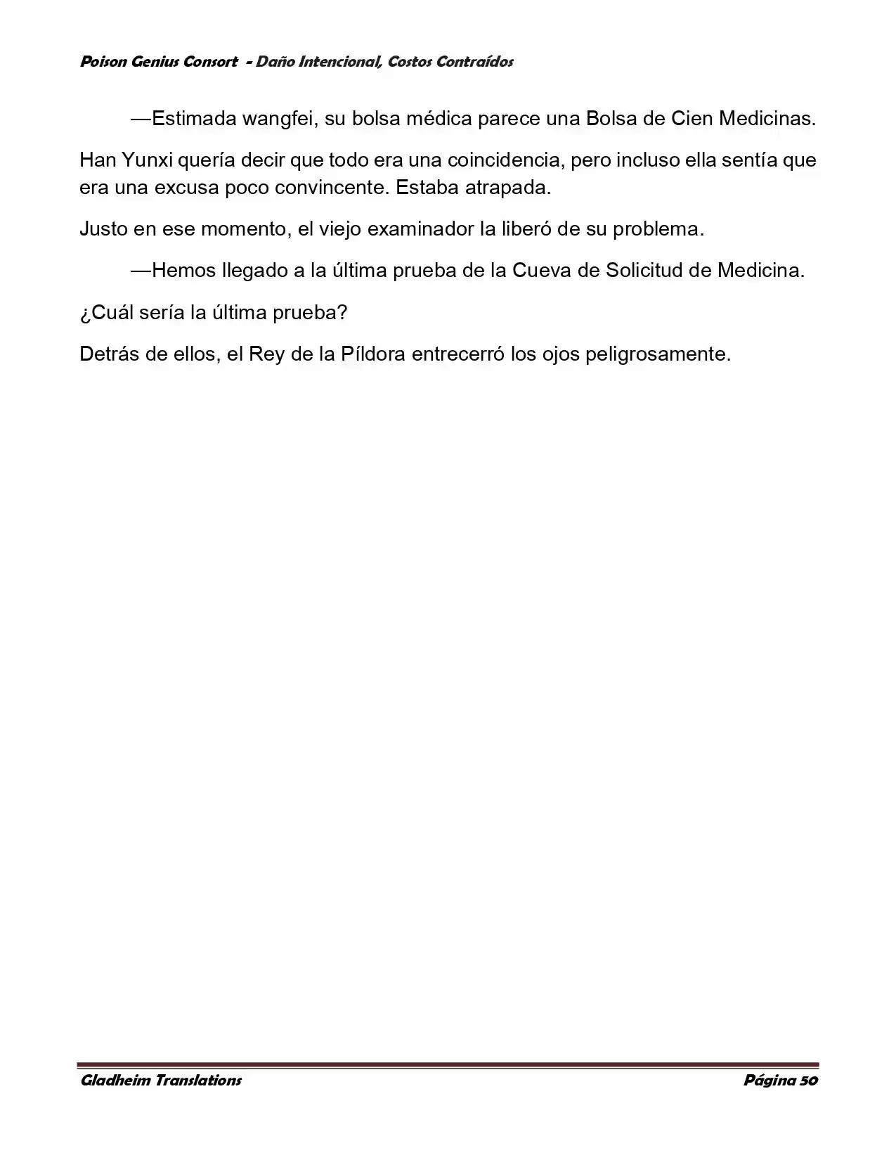 Poison Genious Consort (Novela) - Capítulo 376 - Página 50 - LectorTMOo