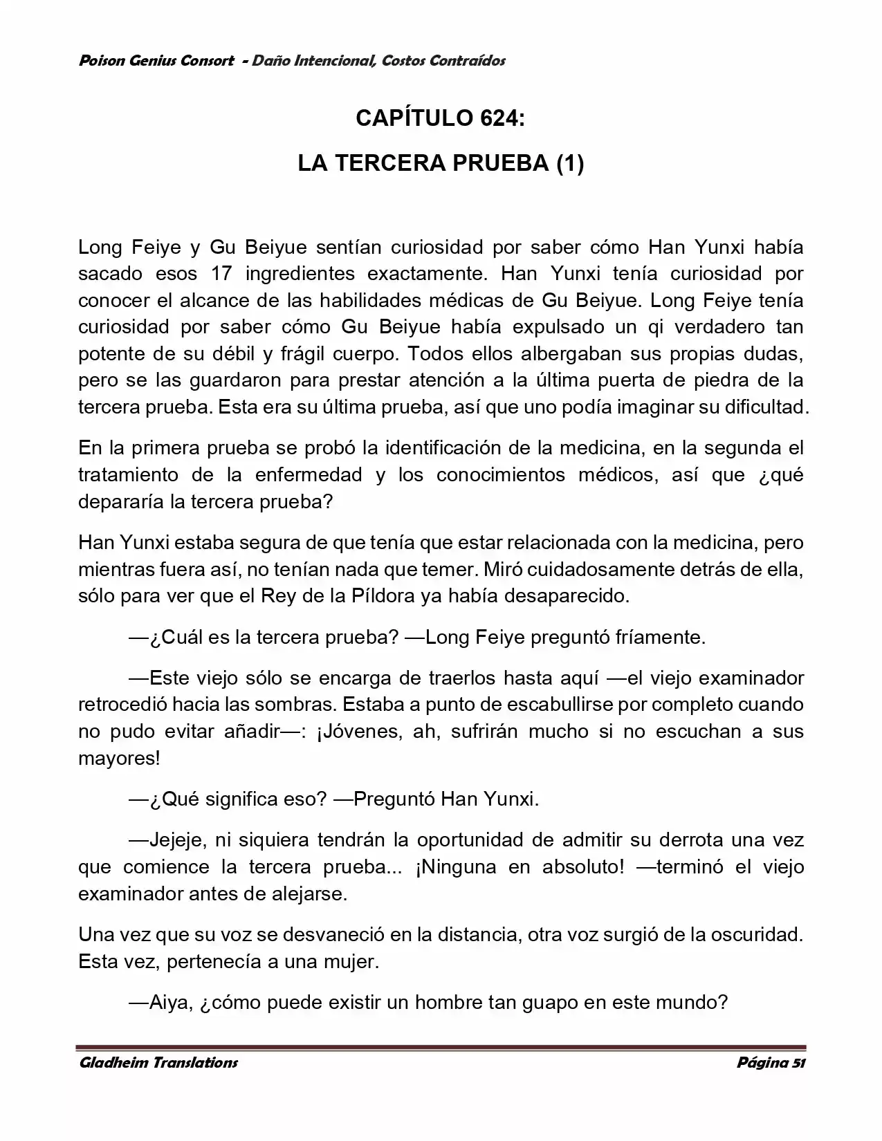Poison Genious Consort (Novela) - Capítulo 376 - Página 51 - LectorTMOo
