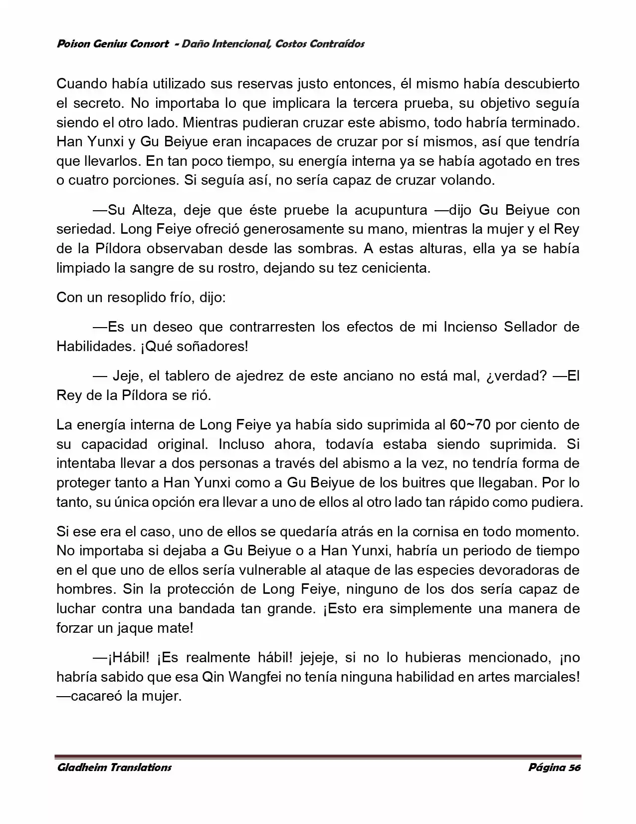 Poison Genious Consort (Novela) - Capítulo 376 - Página 56 - LectorTMOo