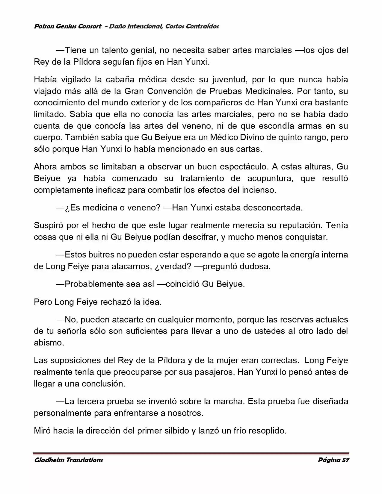 Poison Genious Consort (Novela) - Capítulo 376 - Página 57 - LectorTMOo
