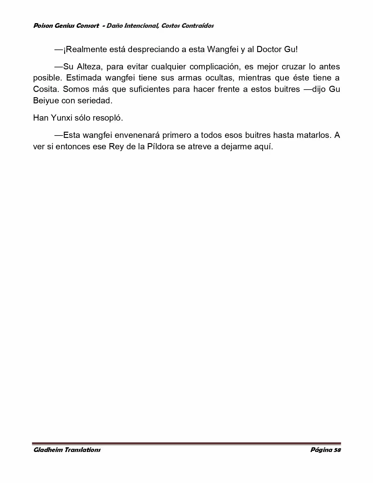 Poison Genious Consort (Novela) - Capítulo 376 - Página 58 - LectorTMOo