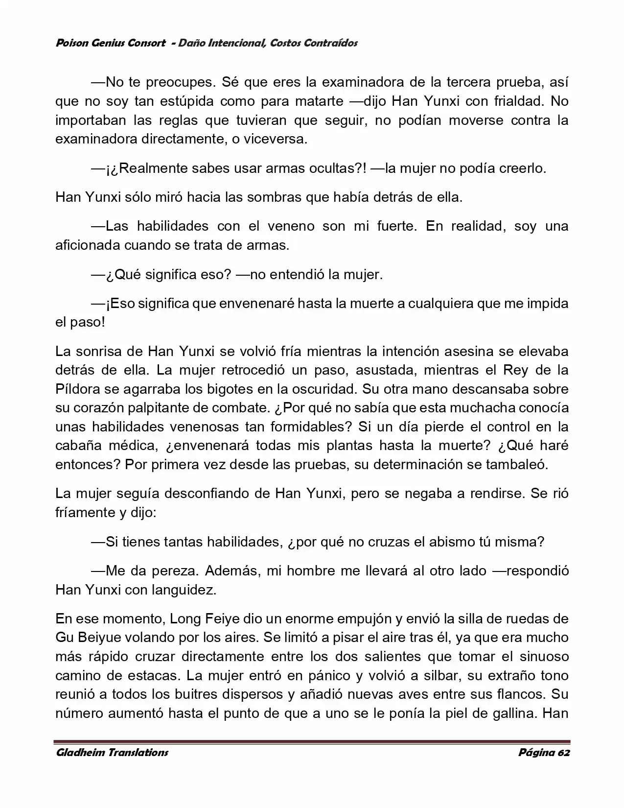 Poison Genious Consort (Novela) - Capítulo 376 - Página 62 - LectorTMOo