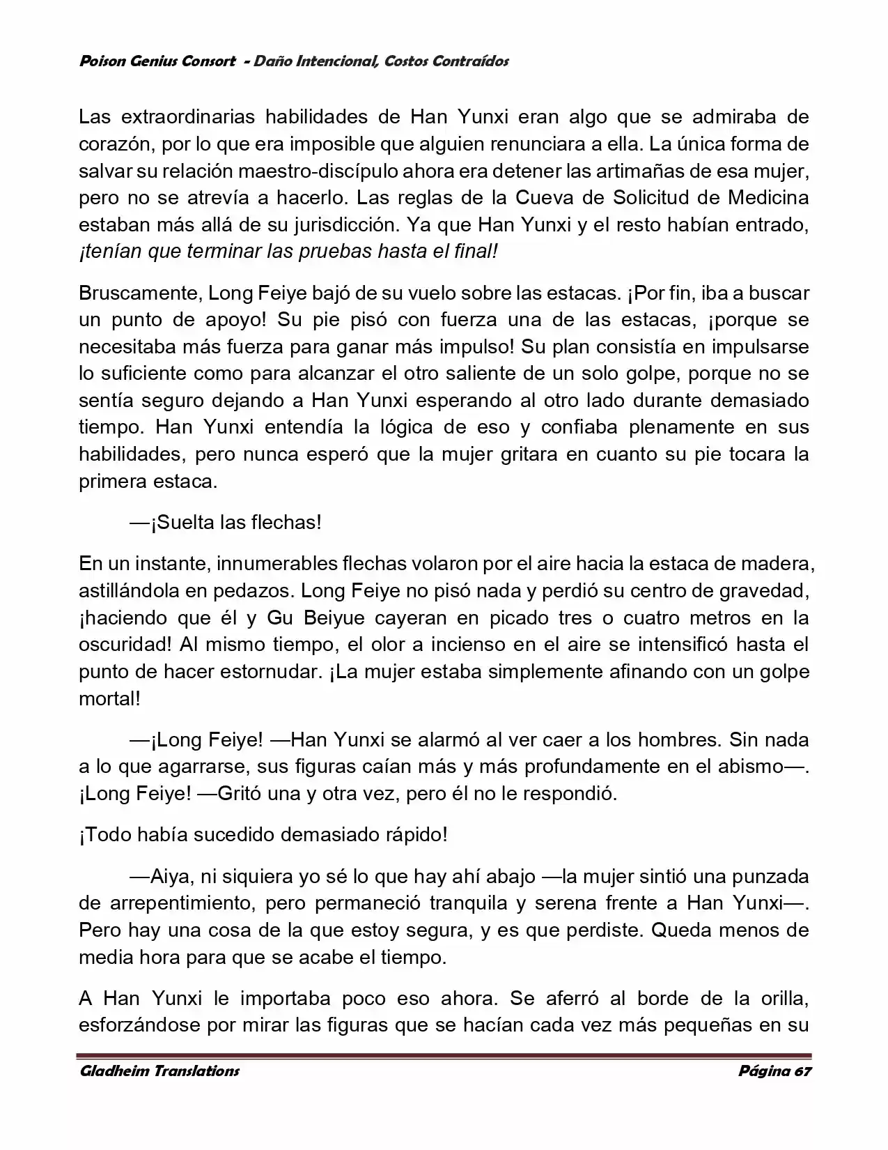 Poison Genious Consort (Novela) - Capítulo 376 - Página 67 - LectorTMOo