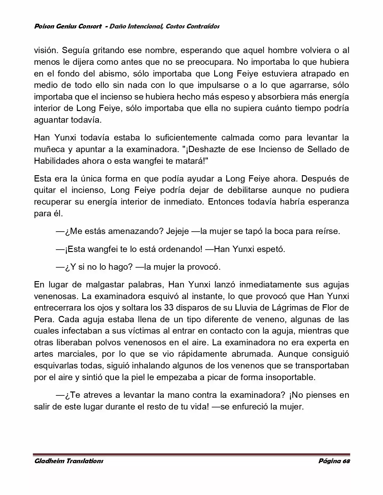 Poison Genious Consort (Novela) - Capítulo 376 - Página 68 - LectorTMOo