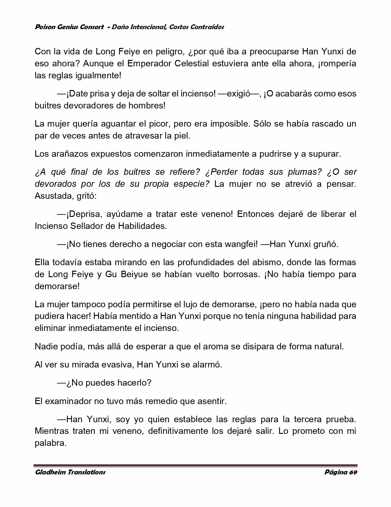 Poison Genious Consort (Novela) - Capítulo 376 - Página 69 - LectorTMOo