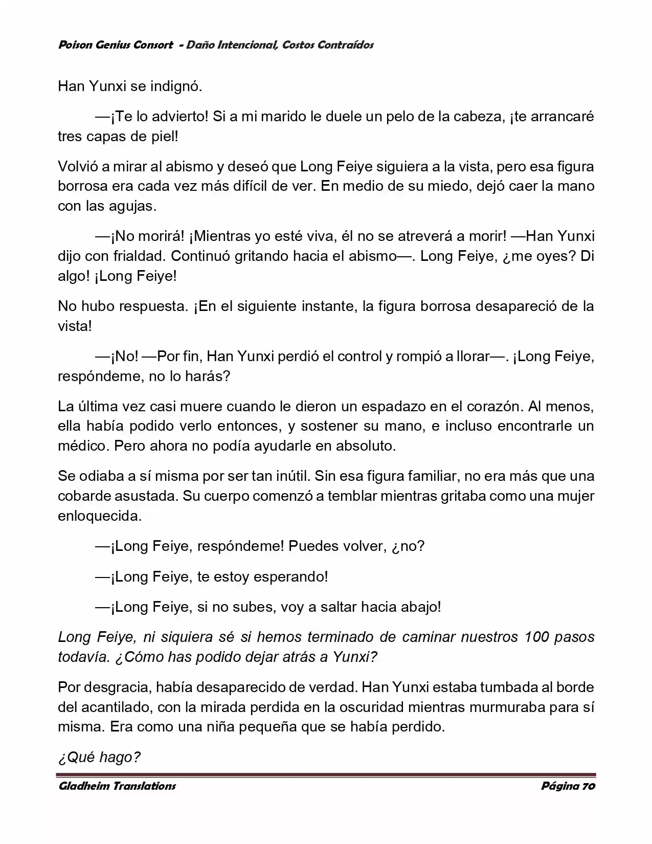 Poison Genious Consort (Novela) - Capítulo 376 - Página 70 - LectorTMOo