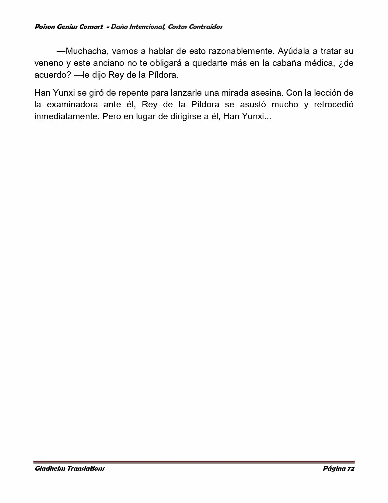 Poison Genious Consort (Novela) - Capítulo 376 - Página 72 - LectorTMOo
