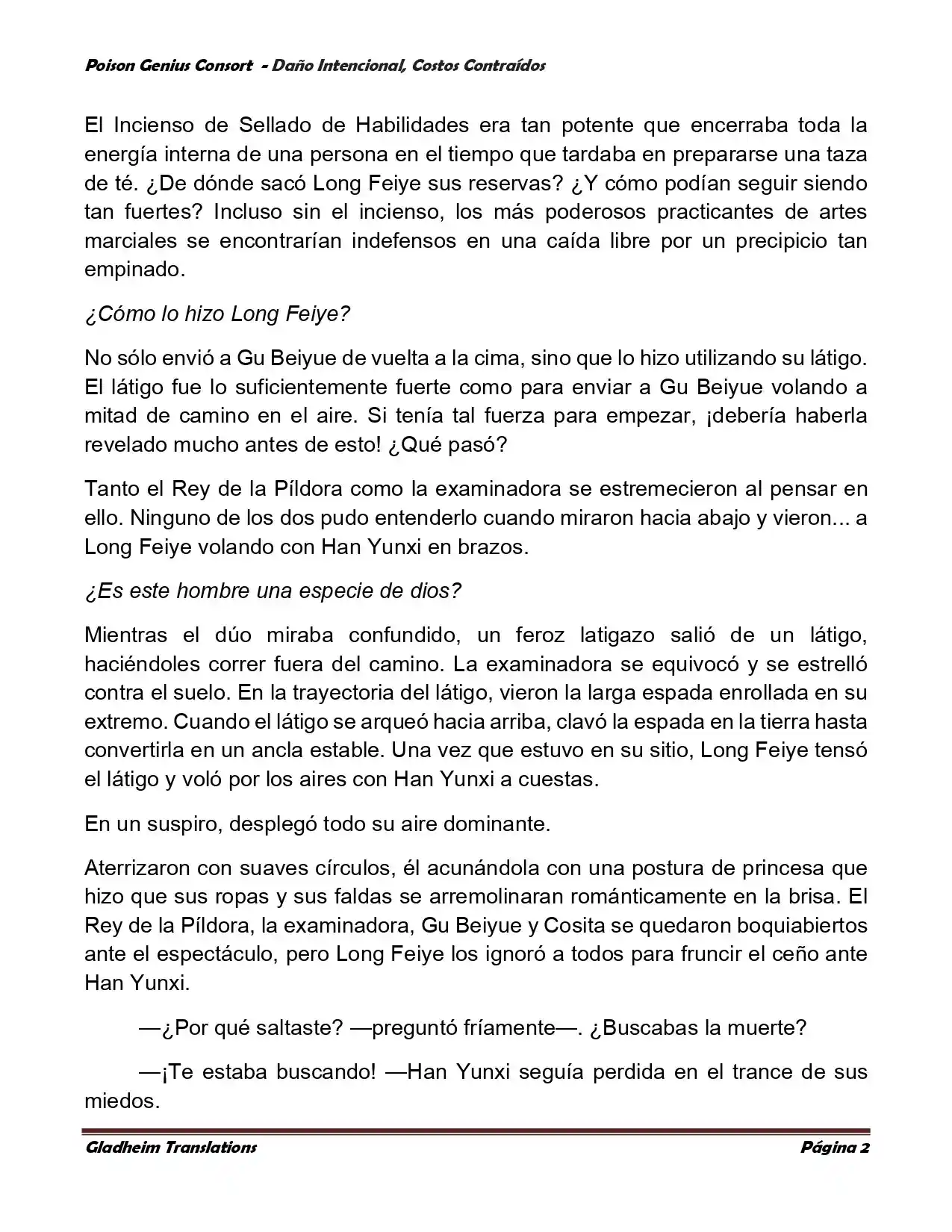 Poison Genious Consort (Novela) - Capítulo 377 - Página 2 - LectorTMOo