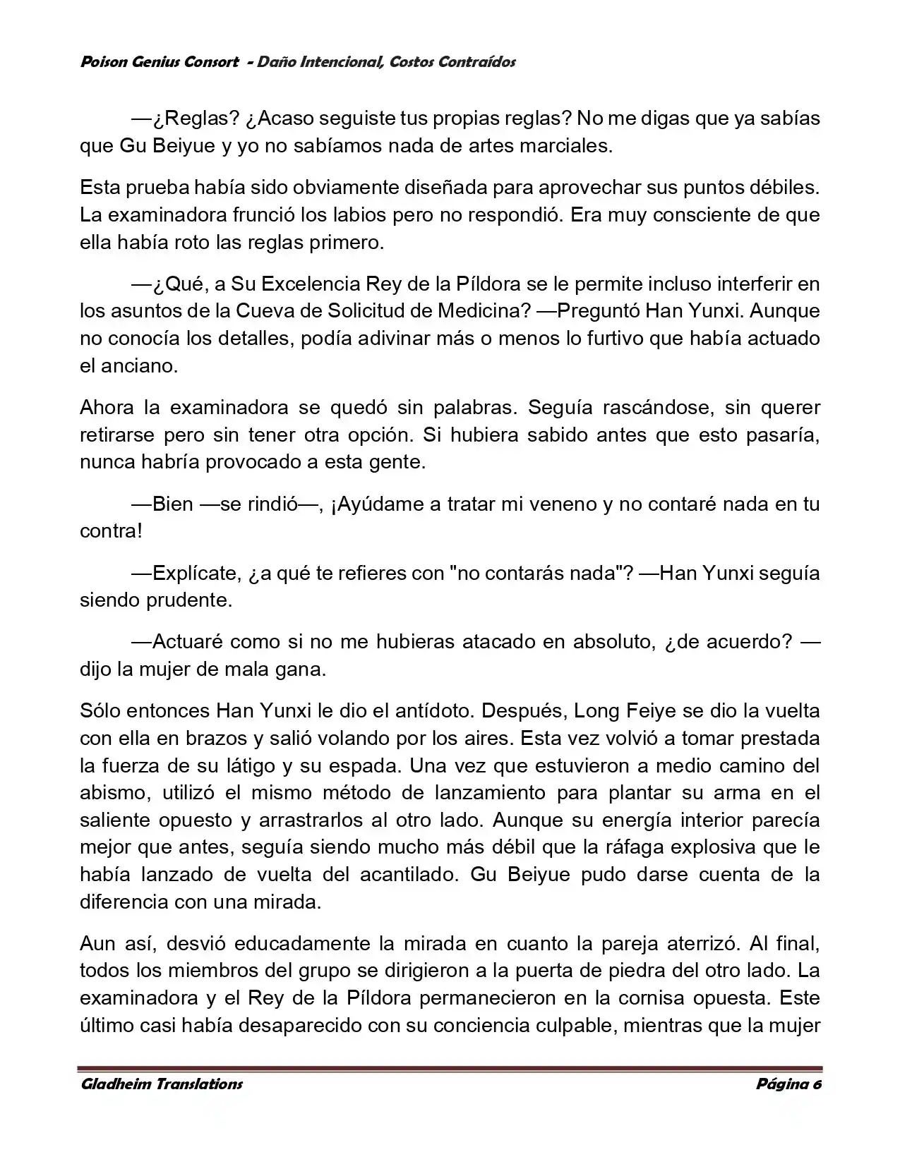 Poison Genious Consort (Novela) - Capítulo 377 - Página 6 - LectorTMOo