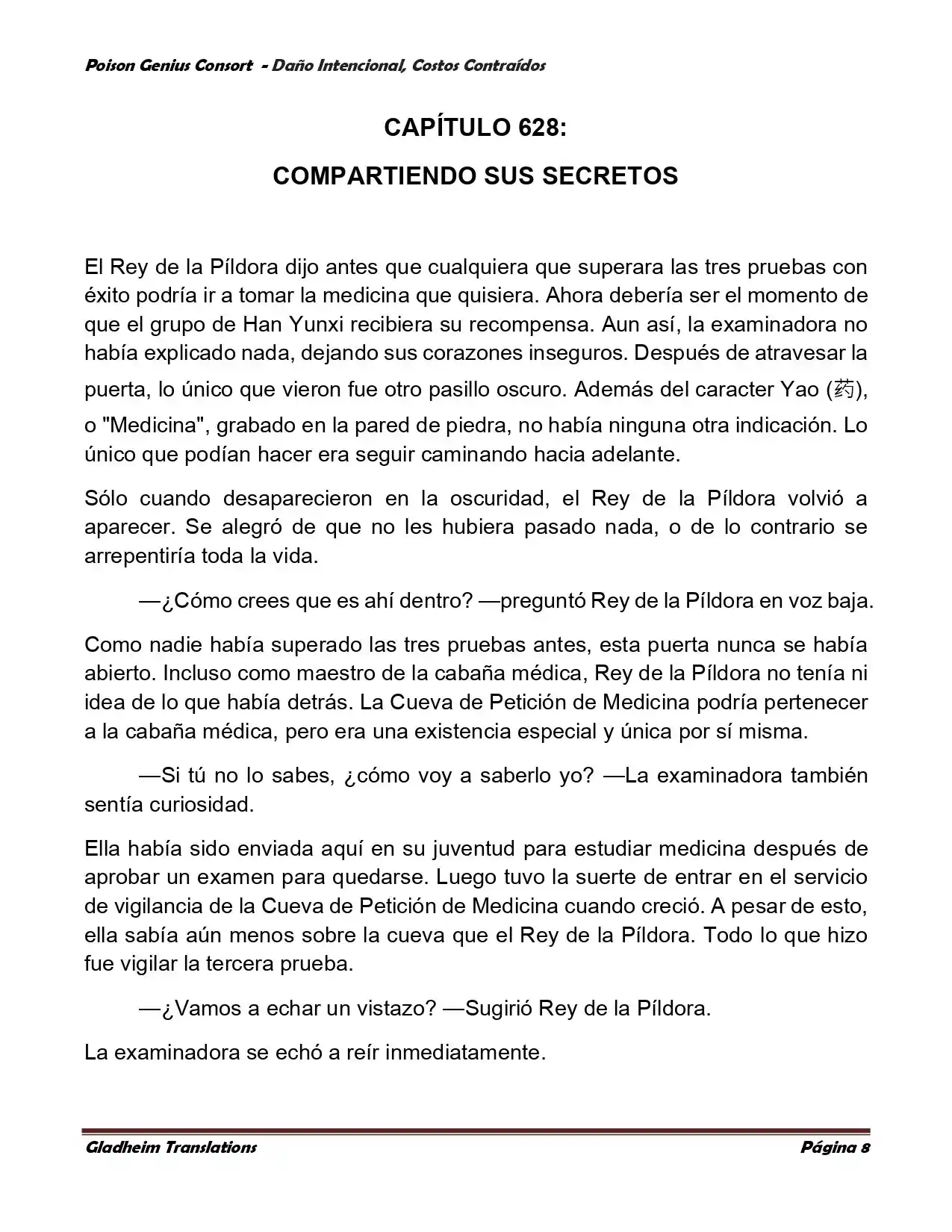 Poison Genious Consort (Novela) - Capítulo 377 - Página 8 - LectorTMOo