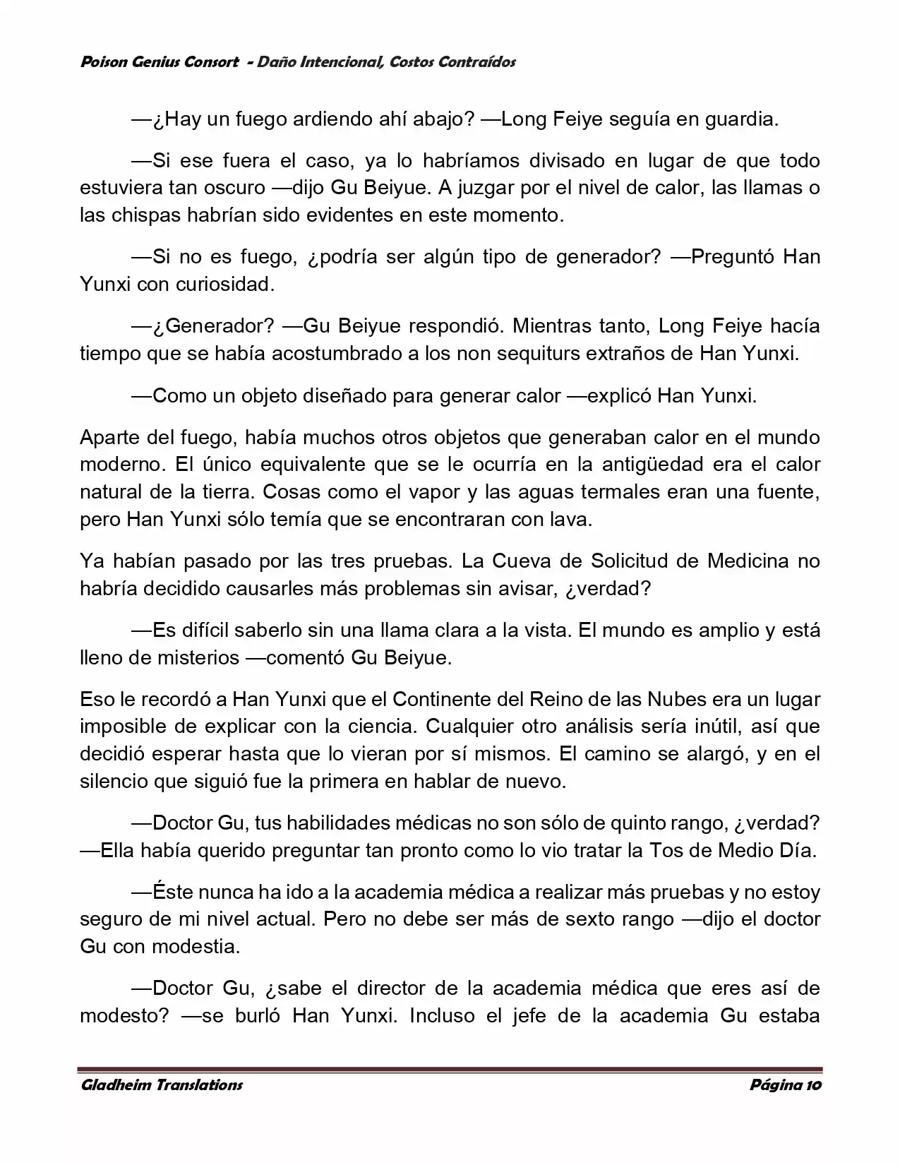 Poison Genious Consort (Novela) - Capítulo 377 - Página 10 - LectorTMOo