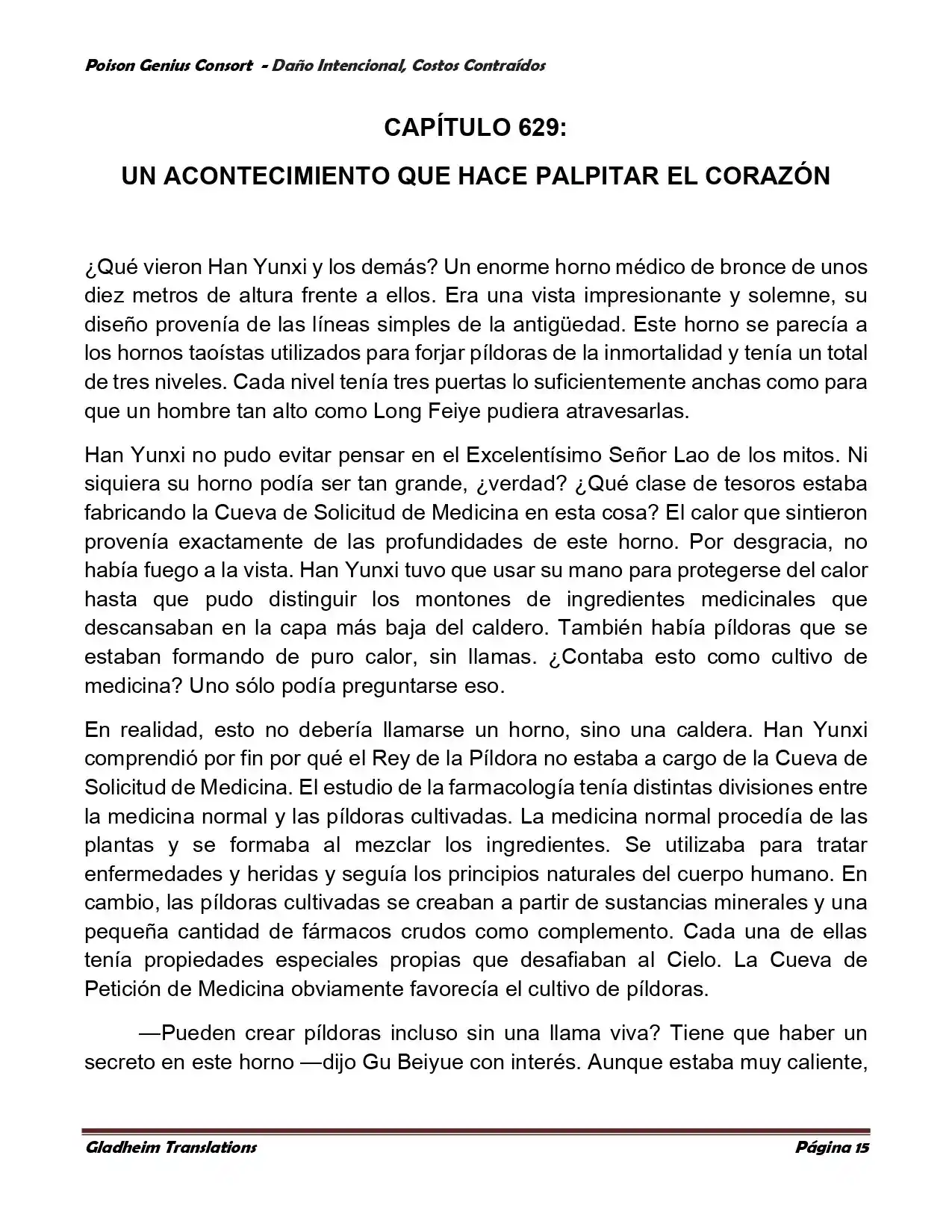 Poison Genious Consort (Novela) - Capítulo 377 - Página 15 - LectorTMOo