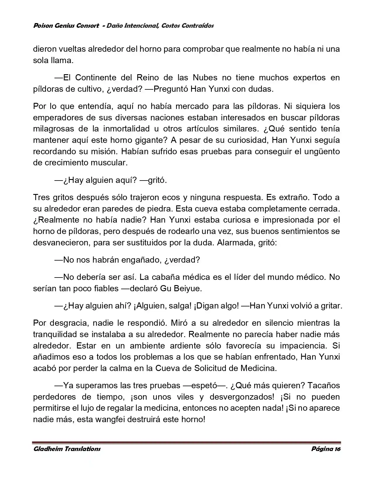 Poison Genious Consort (Novela) - Capítulo 377 - Página 16 - LectorTMOo