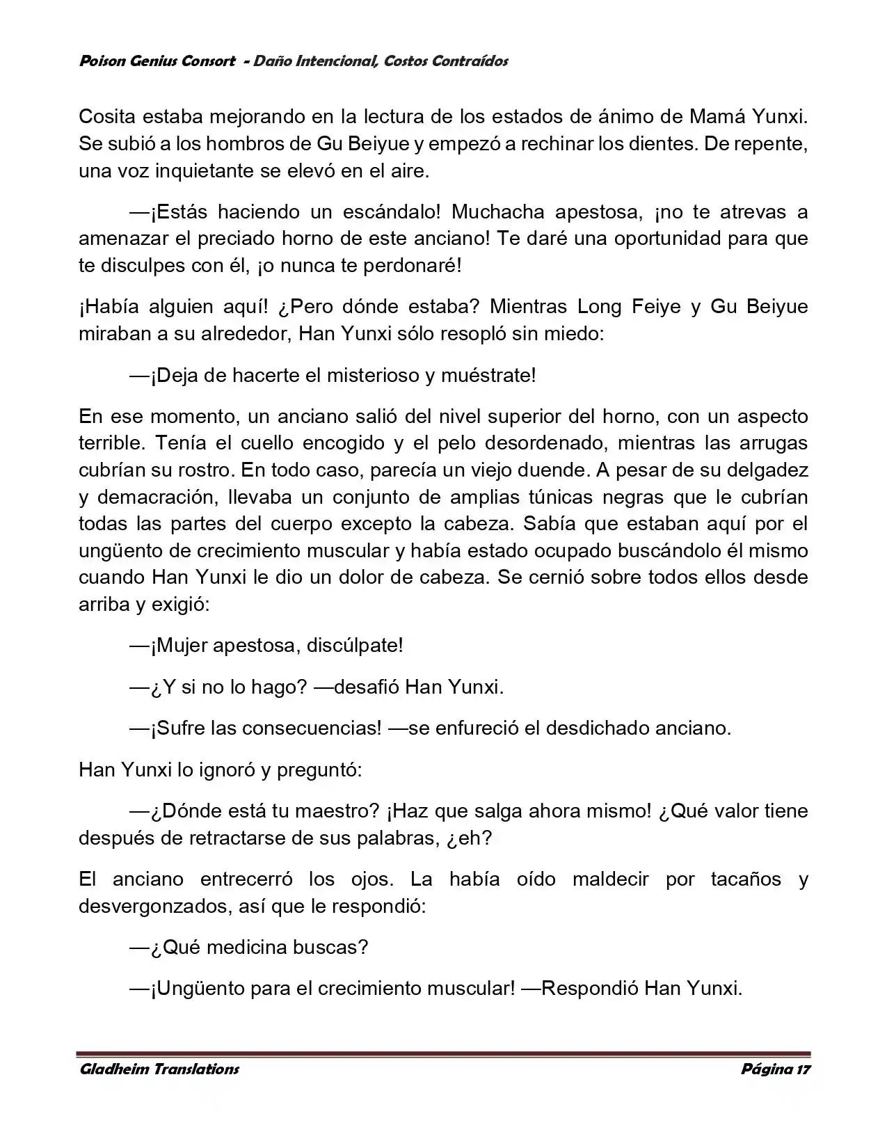 Poison Genious Consort (Novela) - Capítulo 377 - Página 17 - LectorTMOo