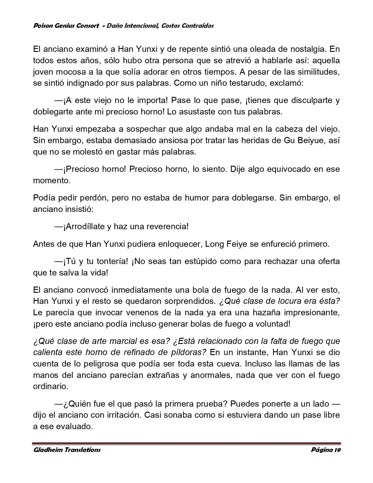 Poison Genious Consort (Novela) - Capítulo 377 - Página 19 - LectorTMOo