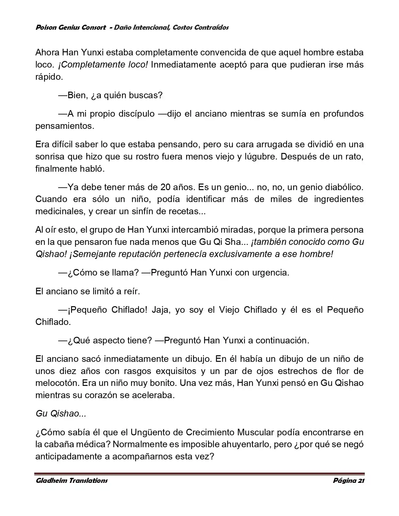 Poison Genious Consort (Novela) - Capítulo 377 - Página 21 - LectorTMOo