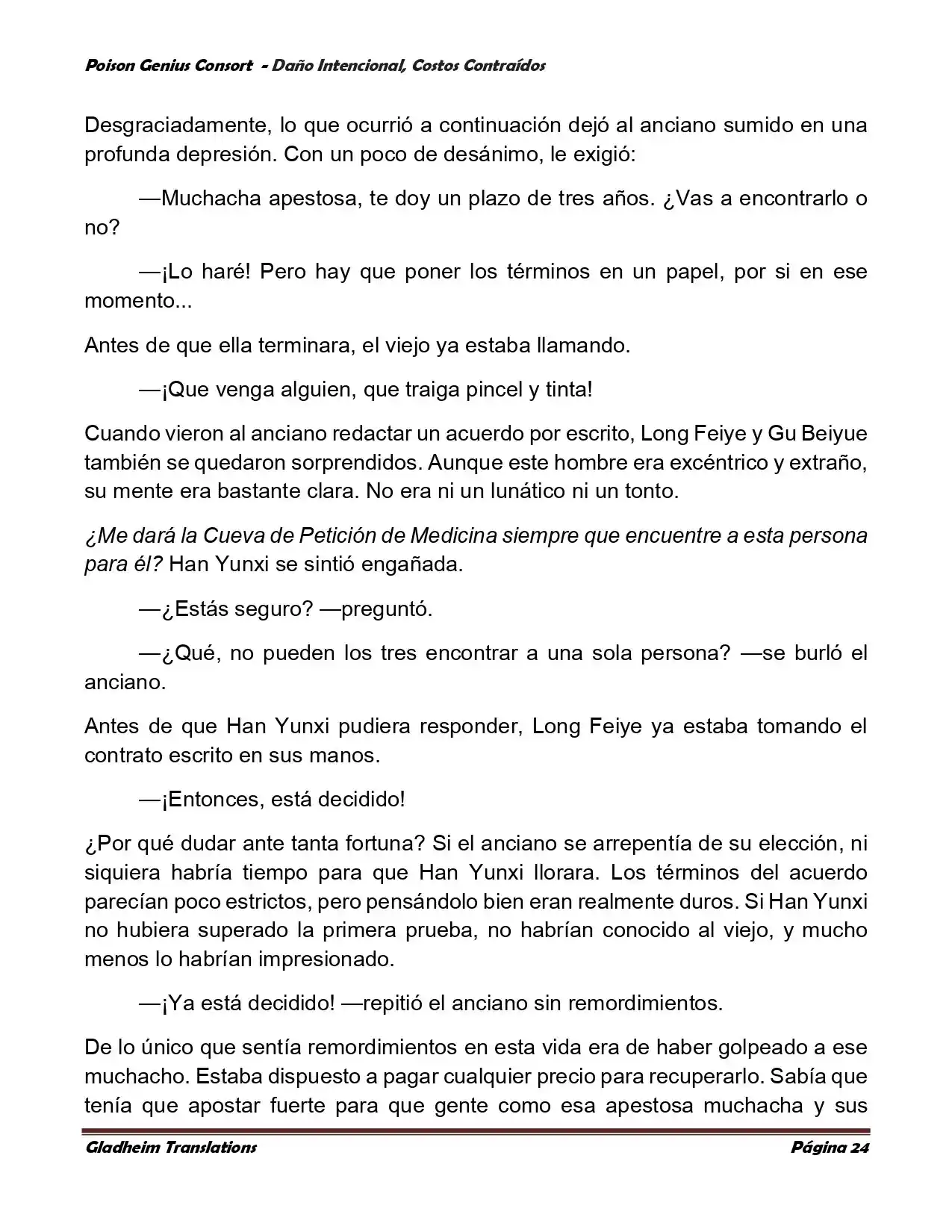 Poison Genious Consort (Novela) - Capítulo 377 - Página 24 - LectorTMOo
