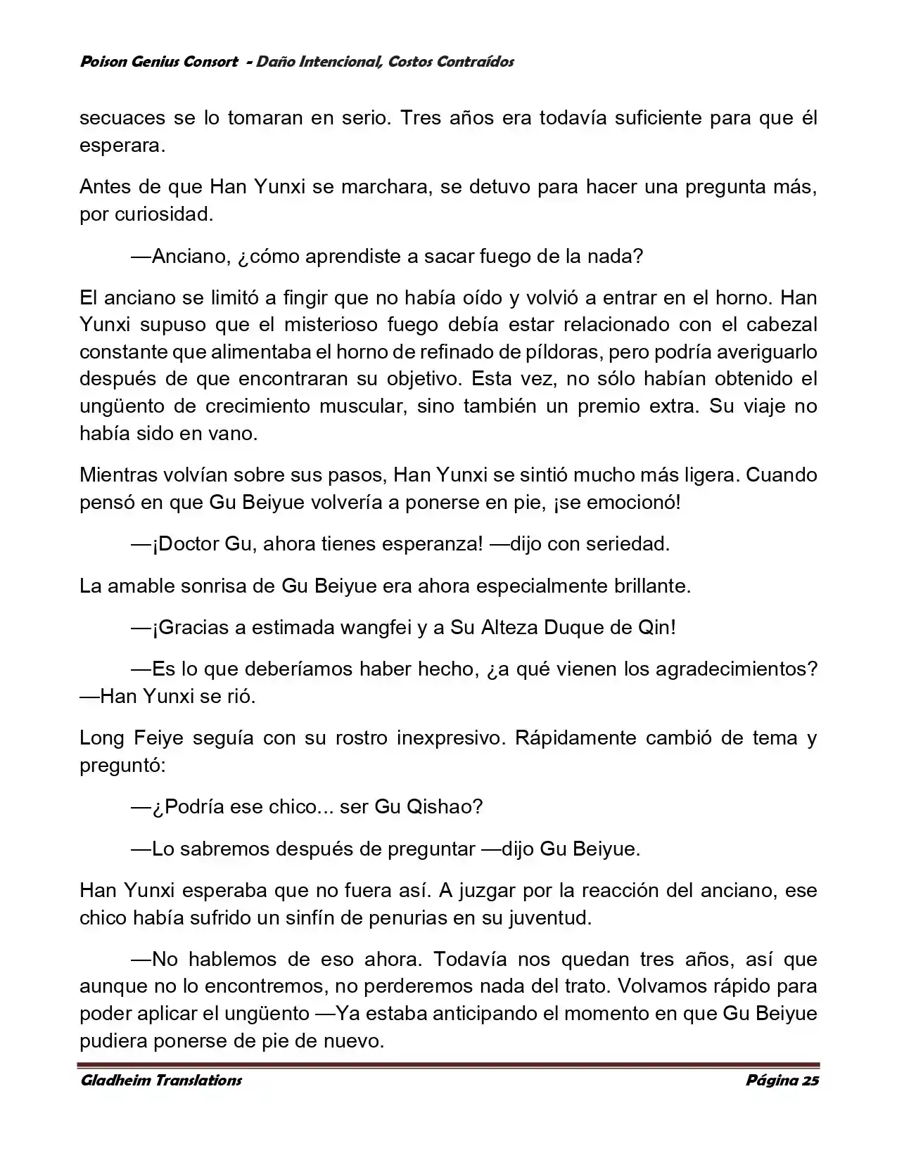 Poison Genious Consort (Novela) - Capítulo 377 - Página 25 - LectorTMOo