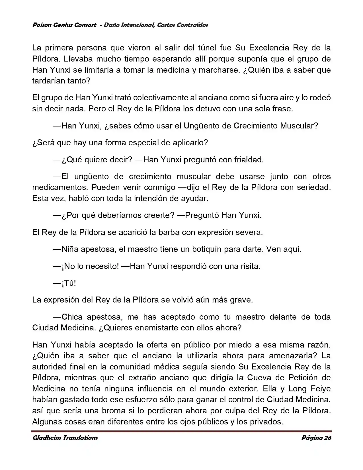 Poison Genious Consort (Novela) - Capítulo 377 - Página 26 - LectorTMOo