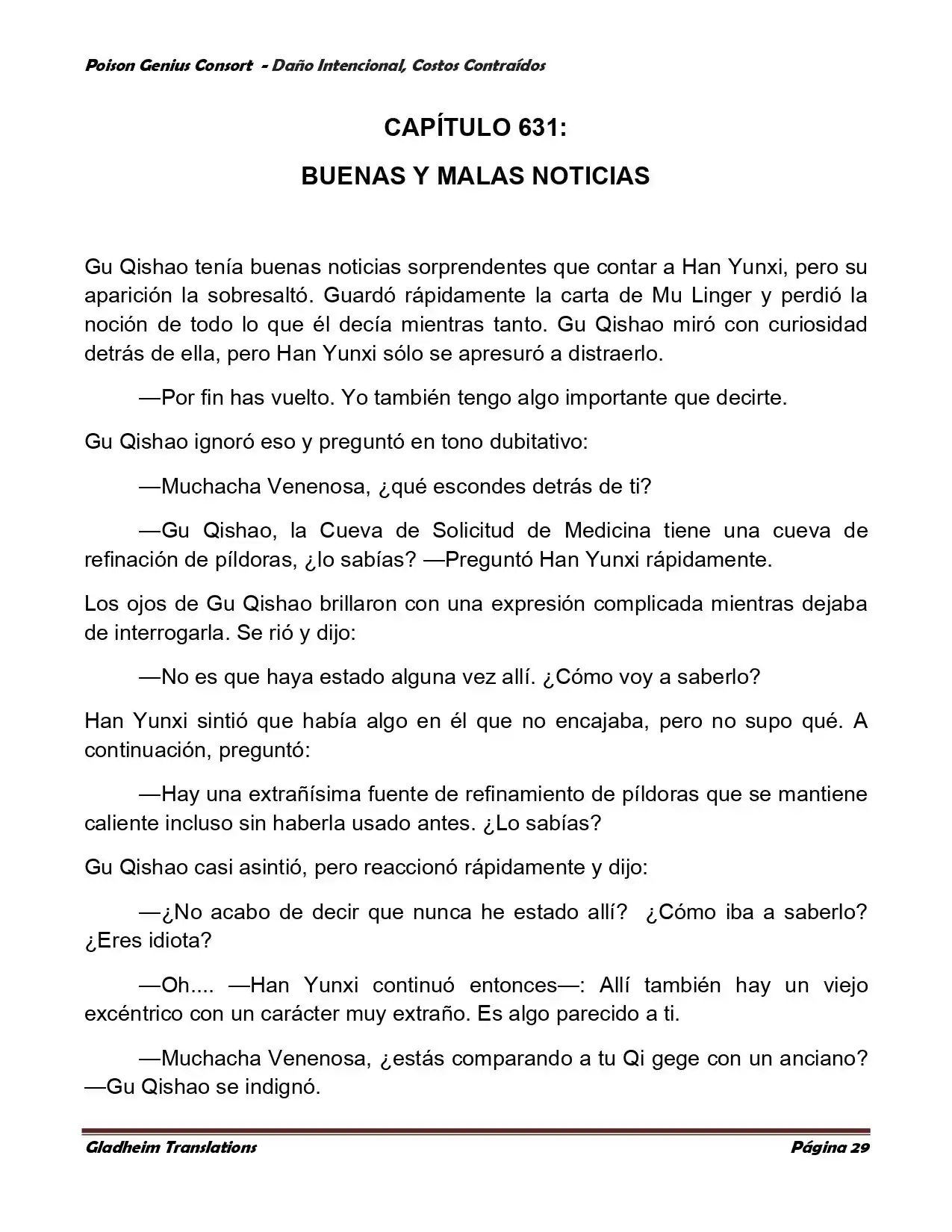 Poison Genious Consort (Novela) - Capítulo 377 - Página 29 - LectorTMOo