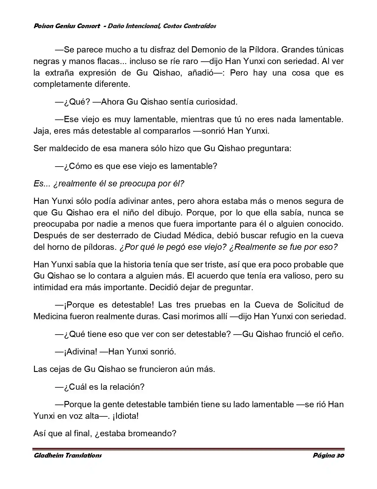 Poison Genious Consort (Novela) - Capítulo 377 - Página 30 - LectorTMOo