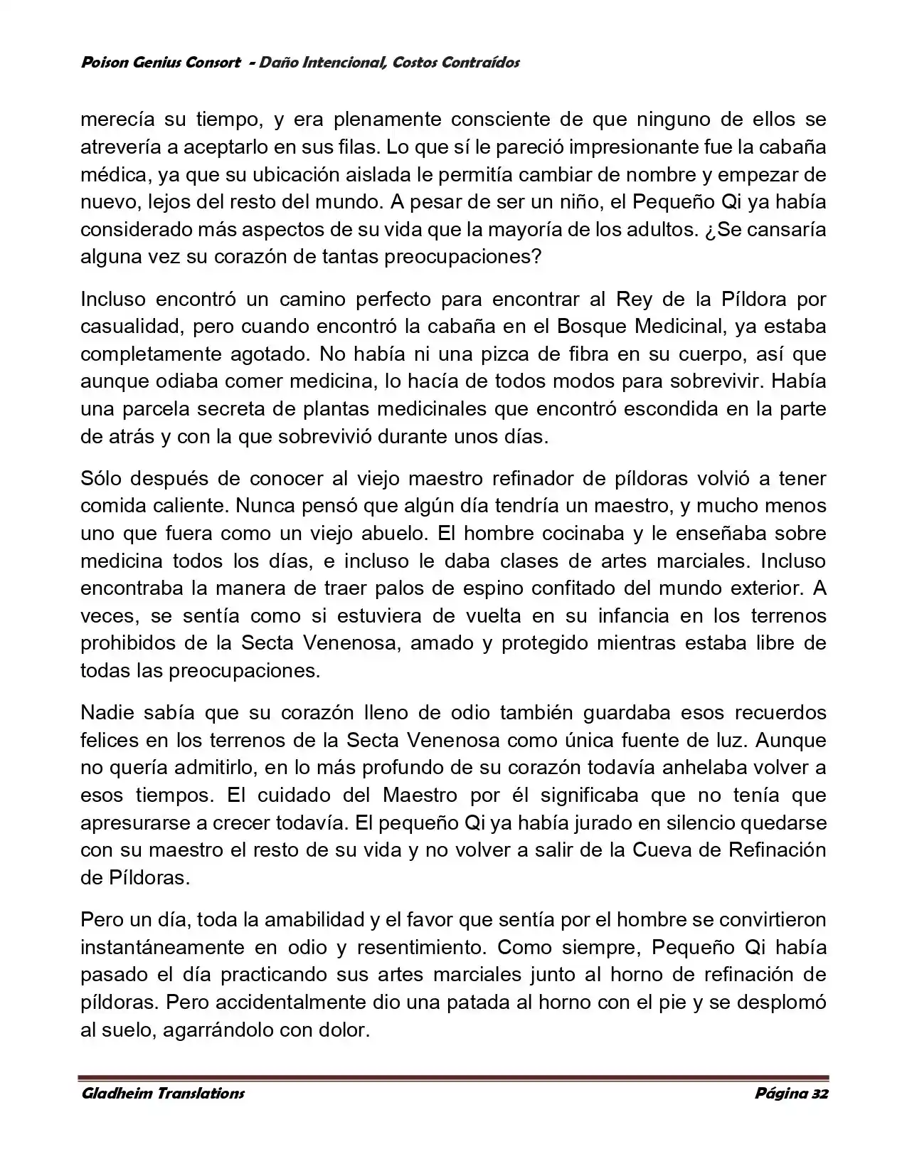 Poison Genious Consort (Novela) - Capítulo 377 - Página 32 - LectorTMOo