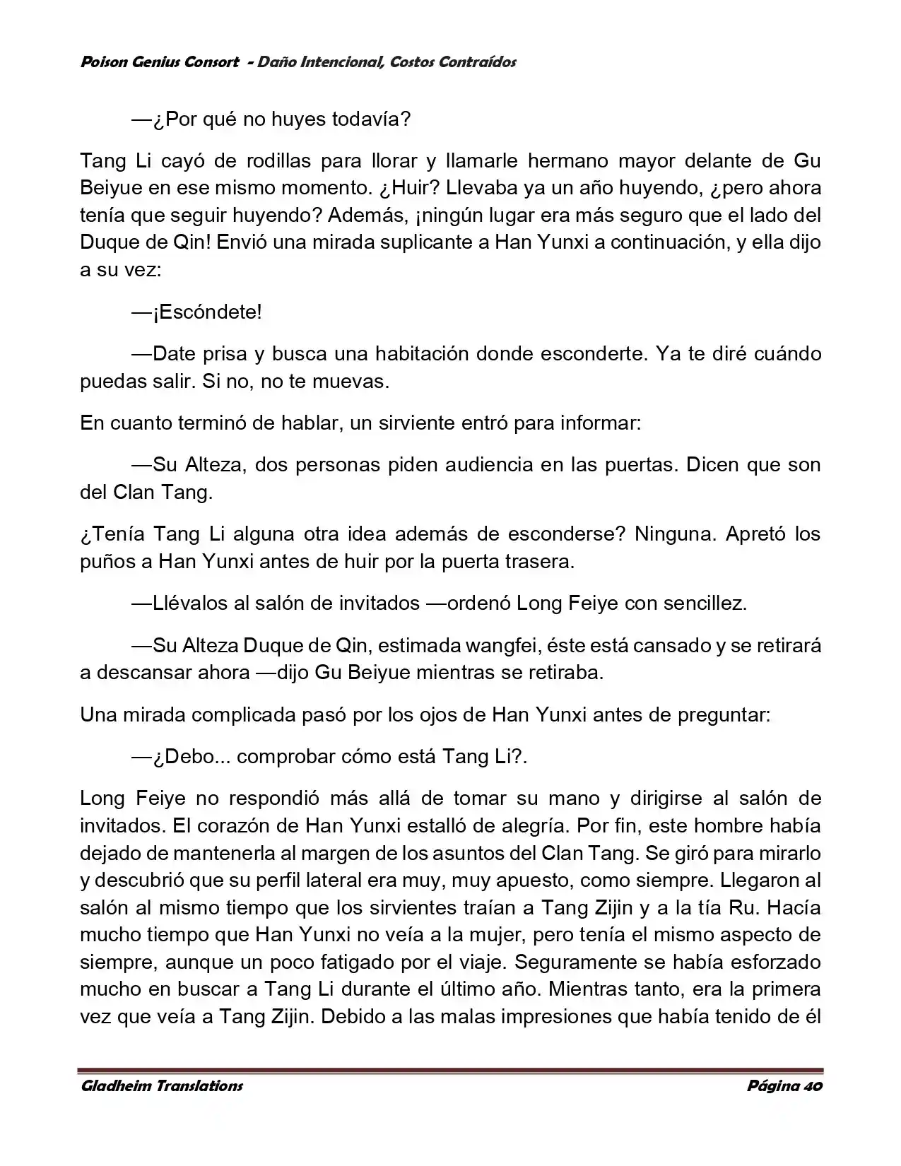 Poison Genious Consort (Novela) - Capítulo 377 - Página 40 - LectorTMOo