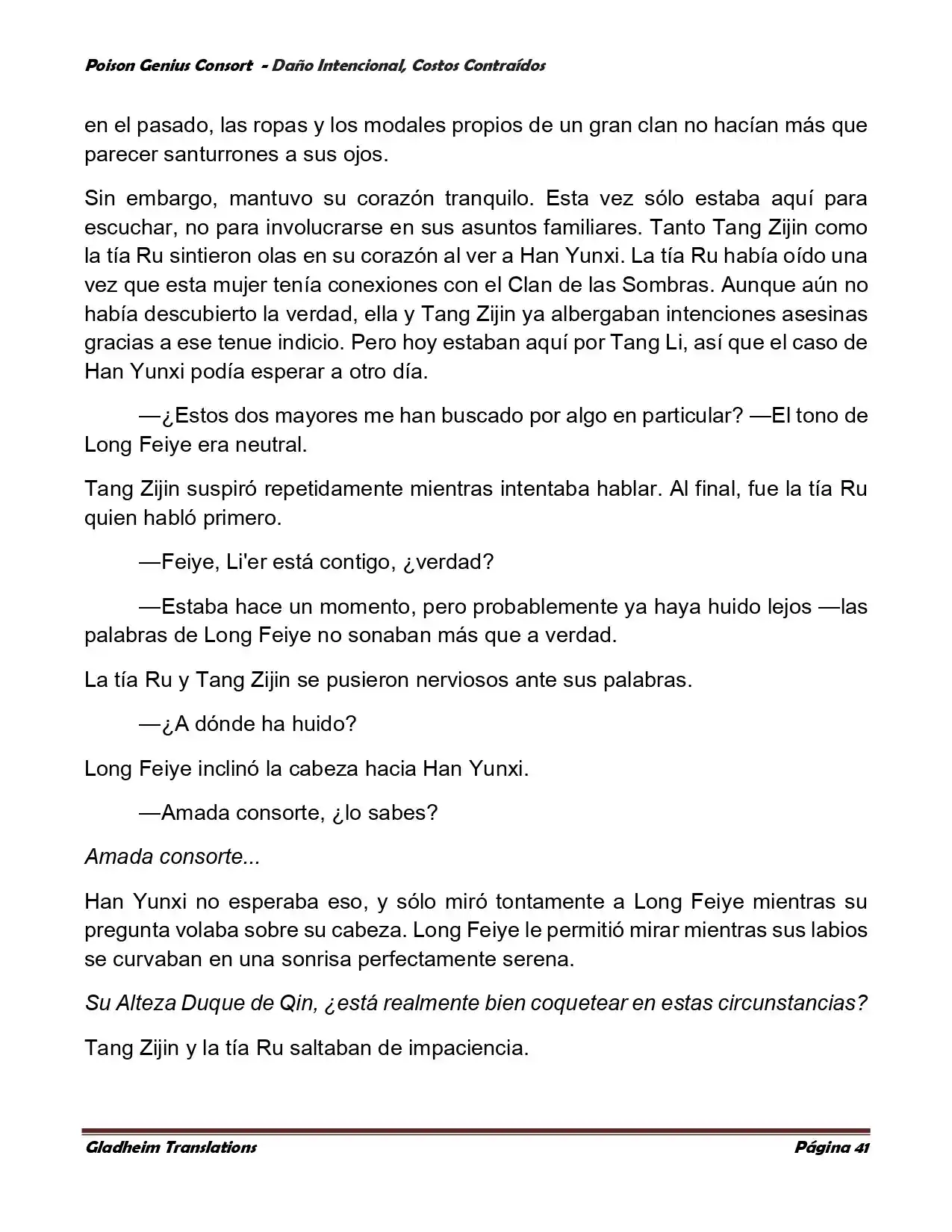 Poison Genious Consort (Novela) - Capítulo 377 - Página 41 - LectorTMOo