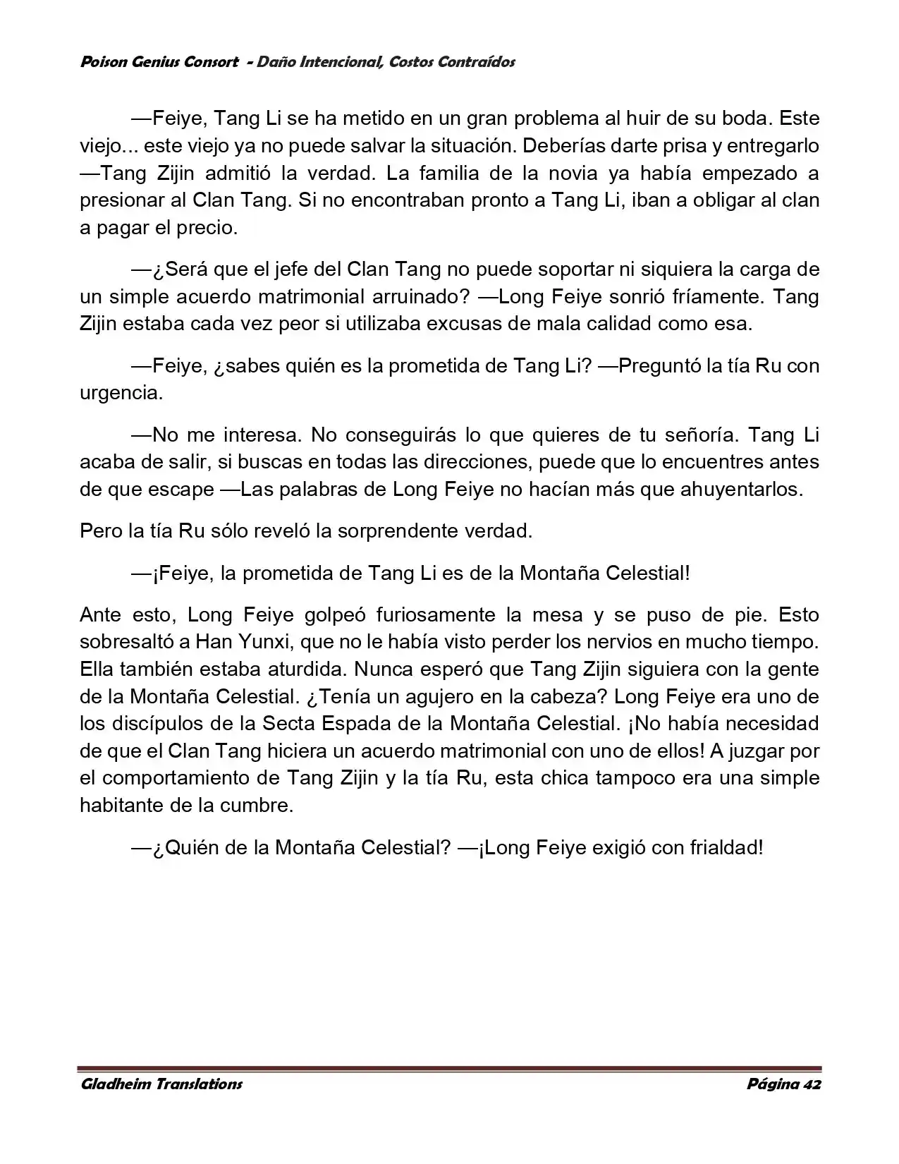 Poison Genious Consort (Novela) - Capítulo 377 - Página 42 - LectorTMOo