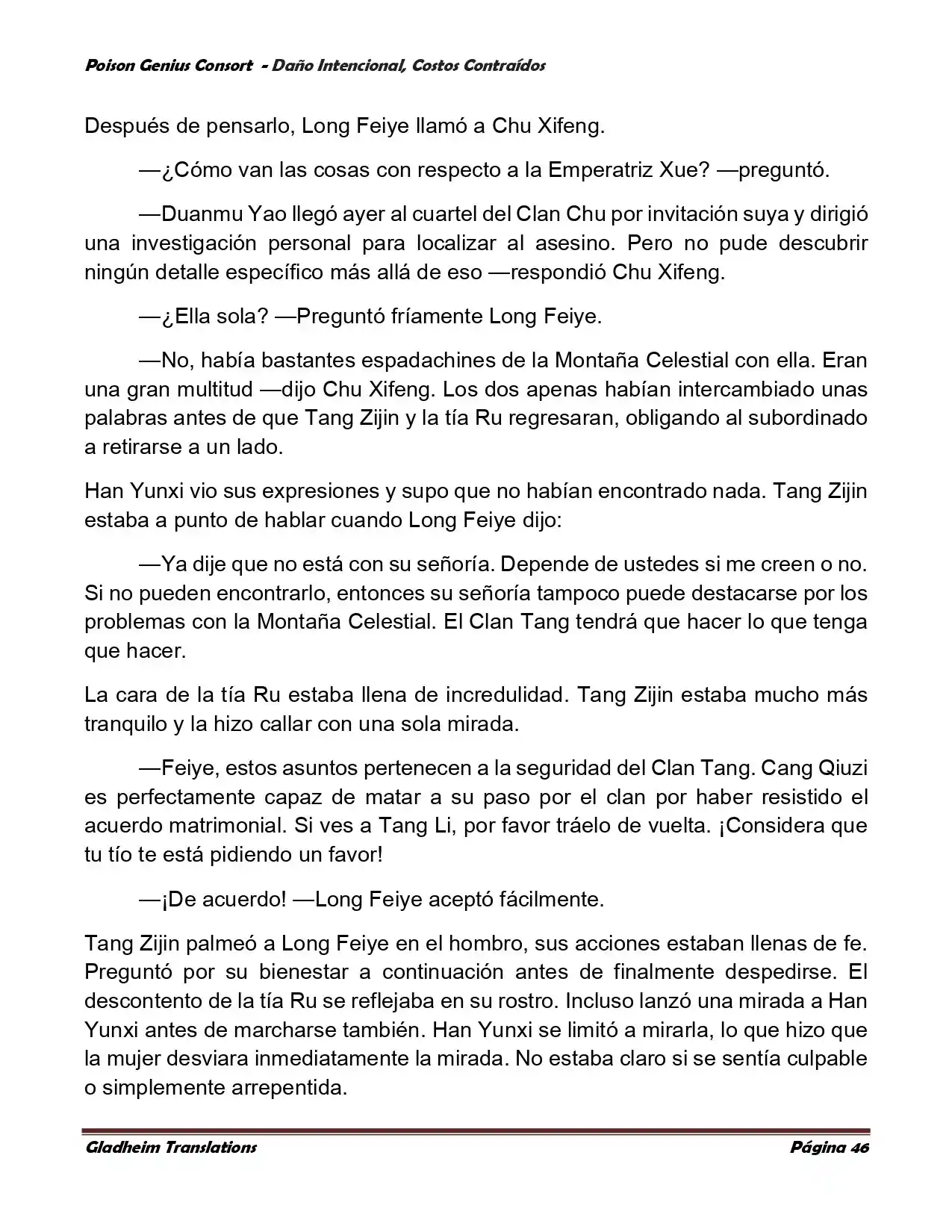 Poison Genious Consort (Novela) - Capítulo 377 - Página 46 - LectorTMOo