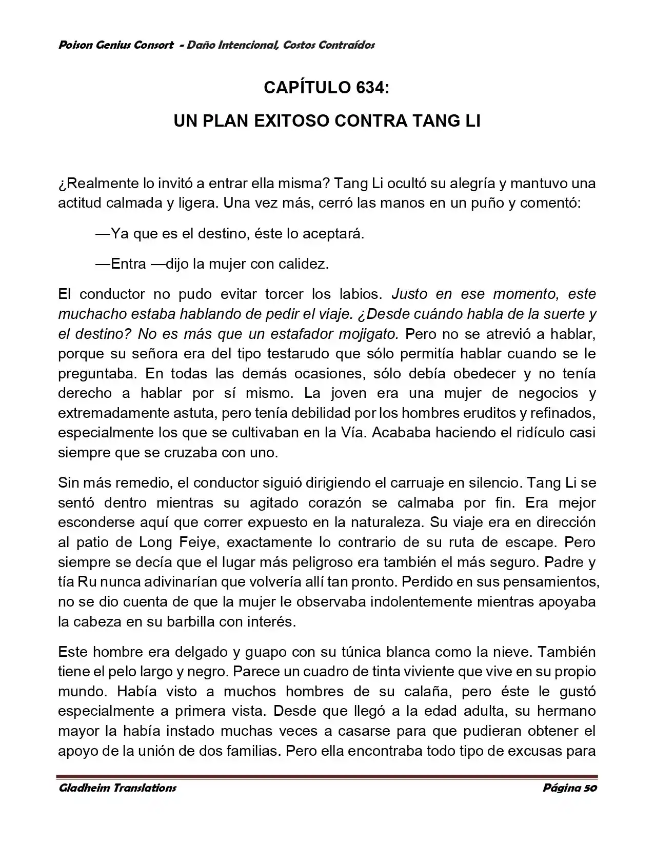Poison Genious Consort (Novela) - Capítulo 377 - Página 50 - LectorTMOo