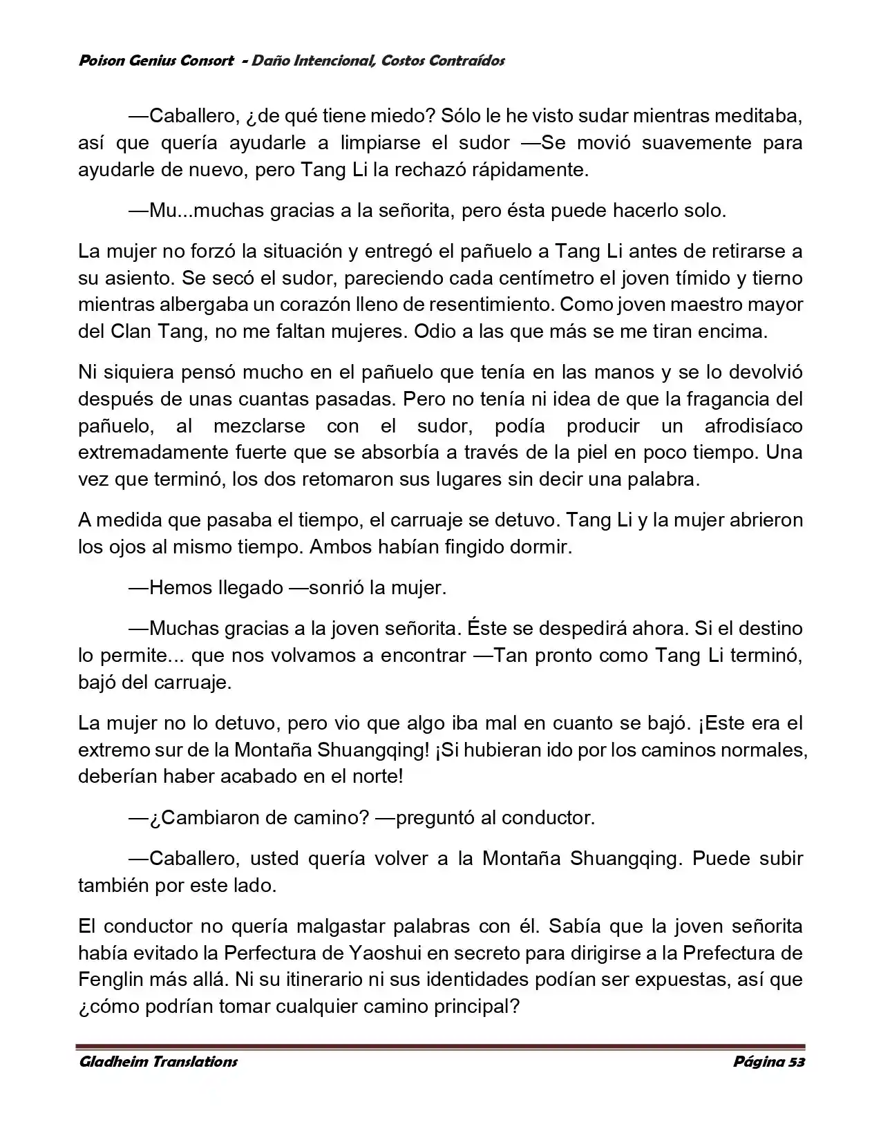 Poison Genious Consort (Novela) - Capítulo 377 - Página 53 - LectorTMOo