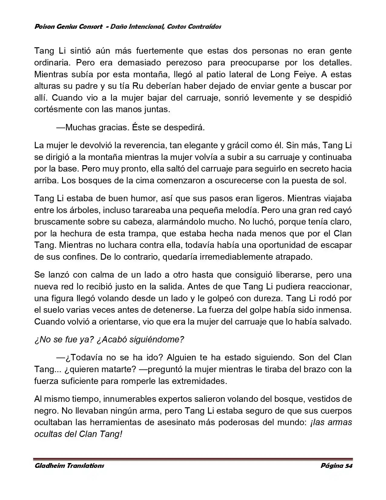 Poison Genious Consort (Novela) - Capítulo 377 - Página 54 - LectorTMOo