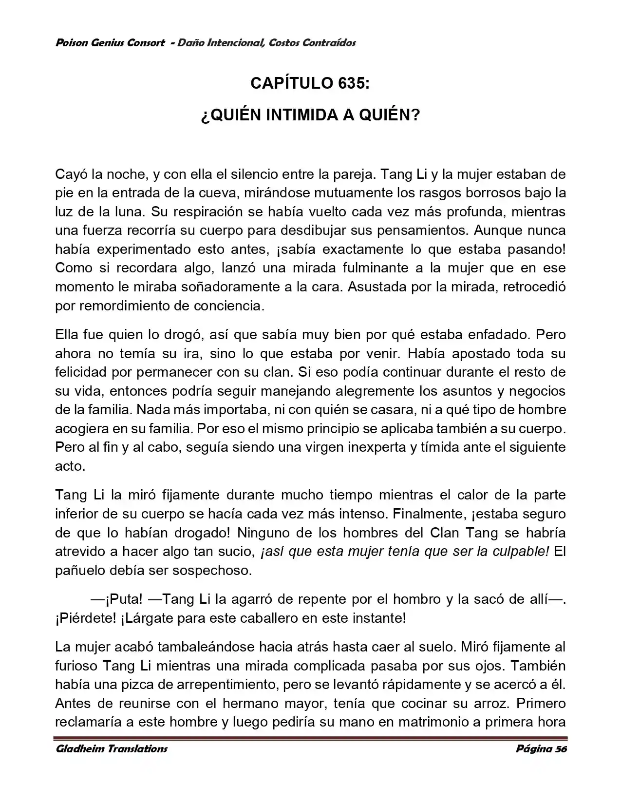 Poison Genious Consort (Novela) - Capítulo 377 - Página 56 - LectorTMOo