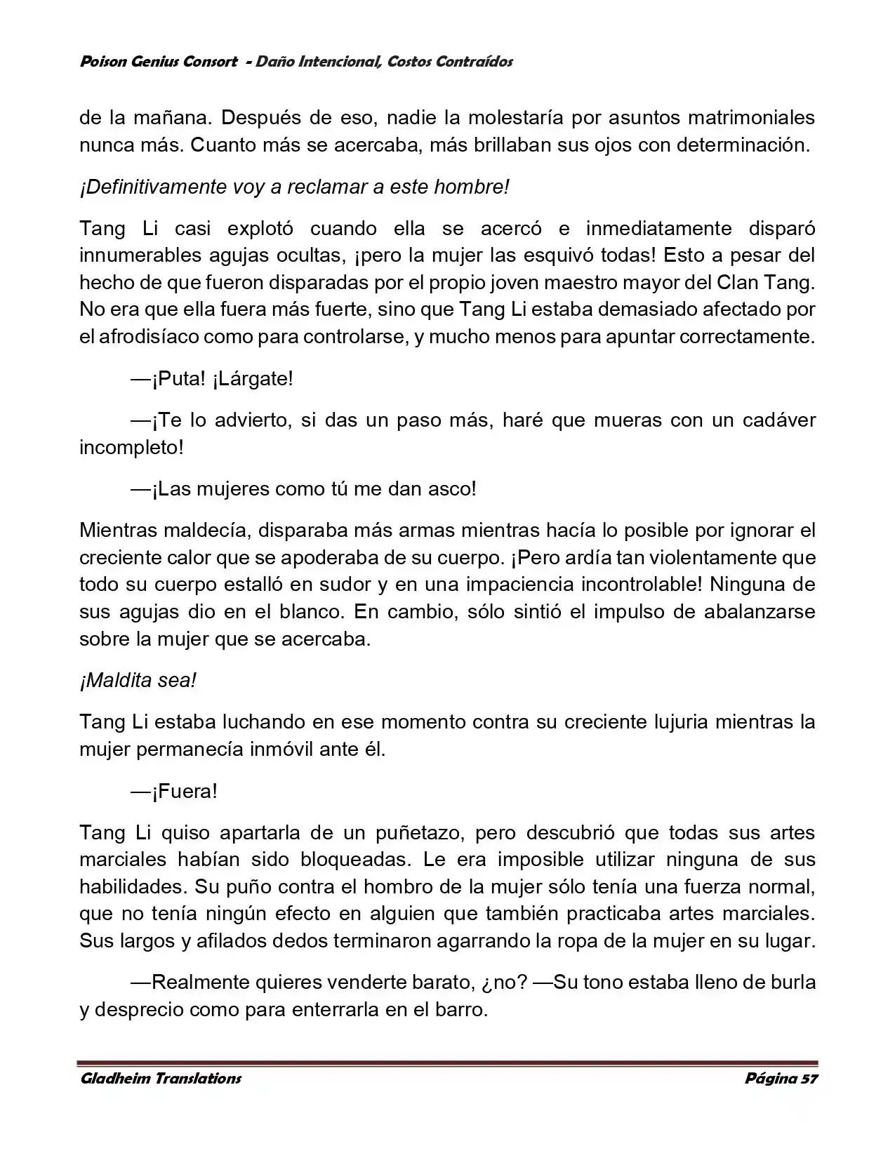 Poison Genious Consort (Novela) - Capítulo 377 - Página 57 - LectorTMOo
