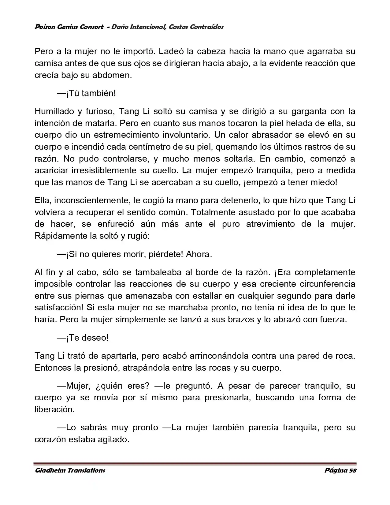 Poison Genious Consort (Novela) - Capítulo 377 - Página 58 - LectorTMOo