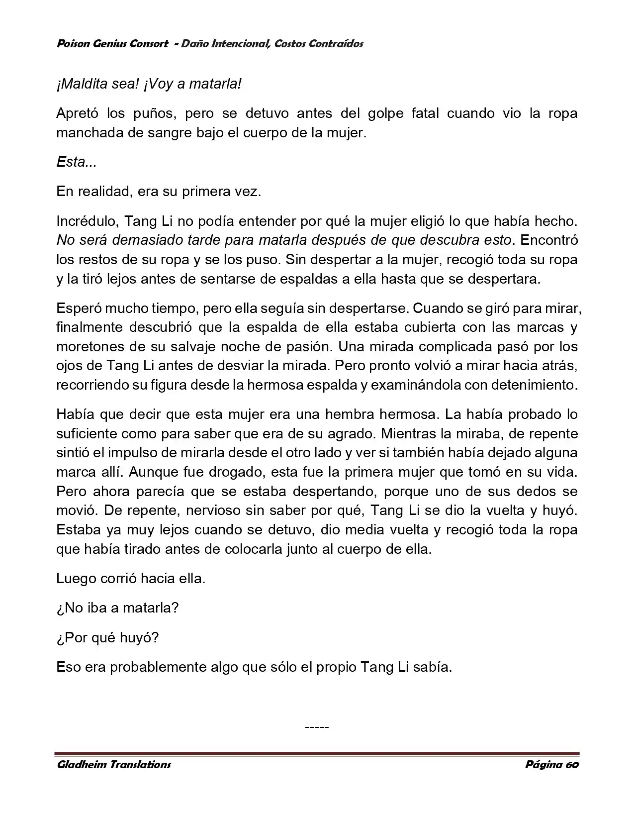 Poison Genious Consort (Novela) - Capítulo 377 - Página 60 - LectorTMOo