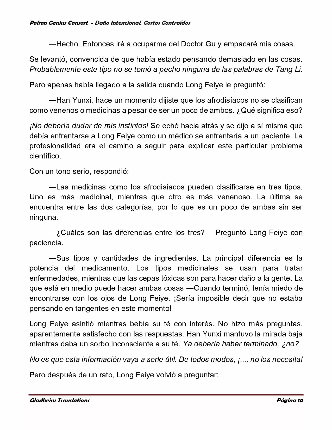 Poison Genious Consort (Novela) - Capítulo 378 - Página 10 - LectorTMOo