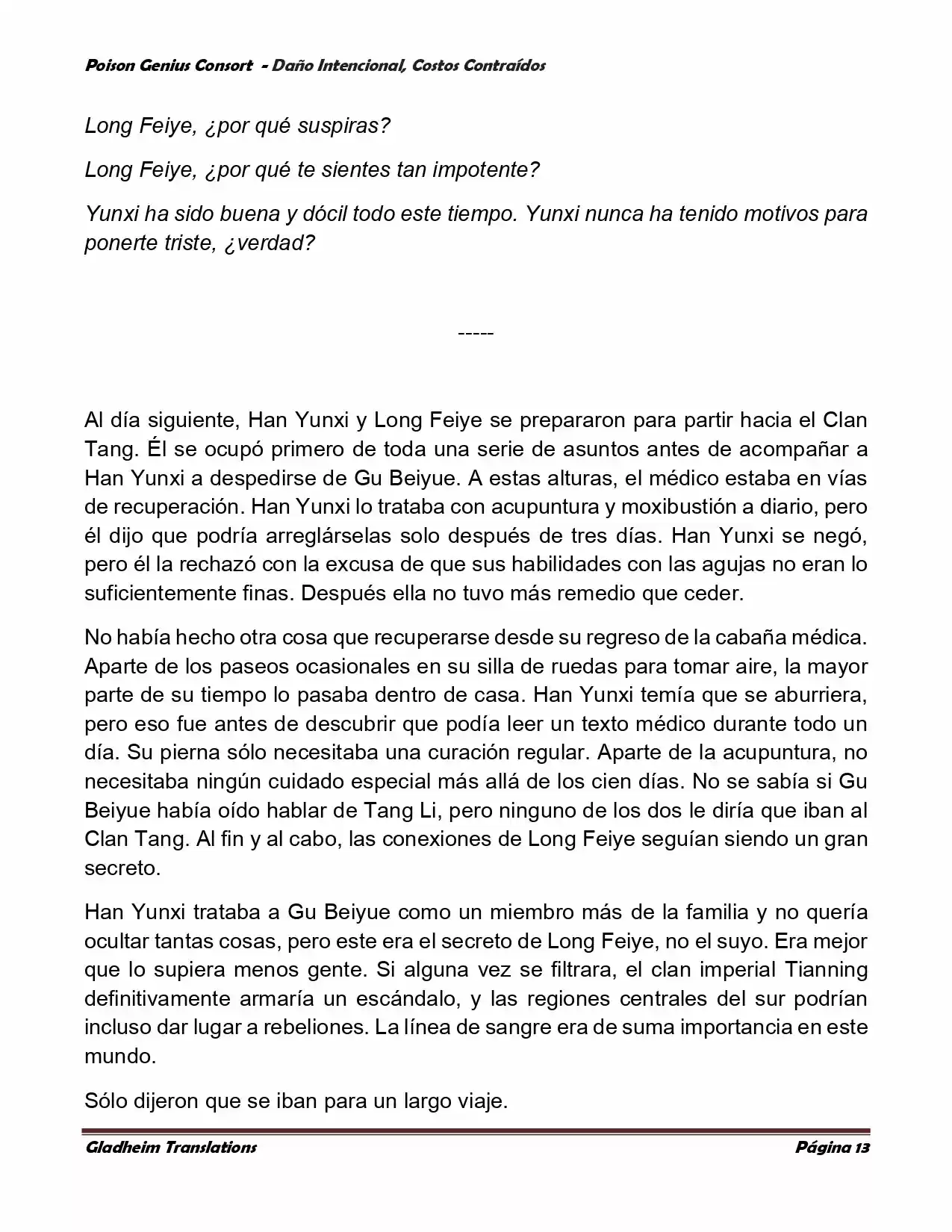 Poison Genious Consort (Novela) - Capítulo 378 - Página 13 - LectorTMOo