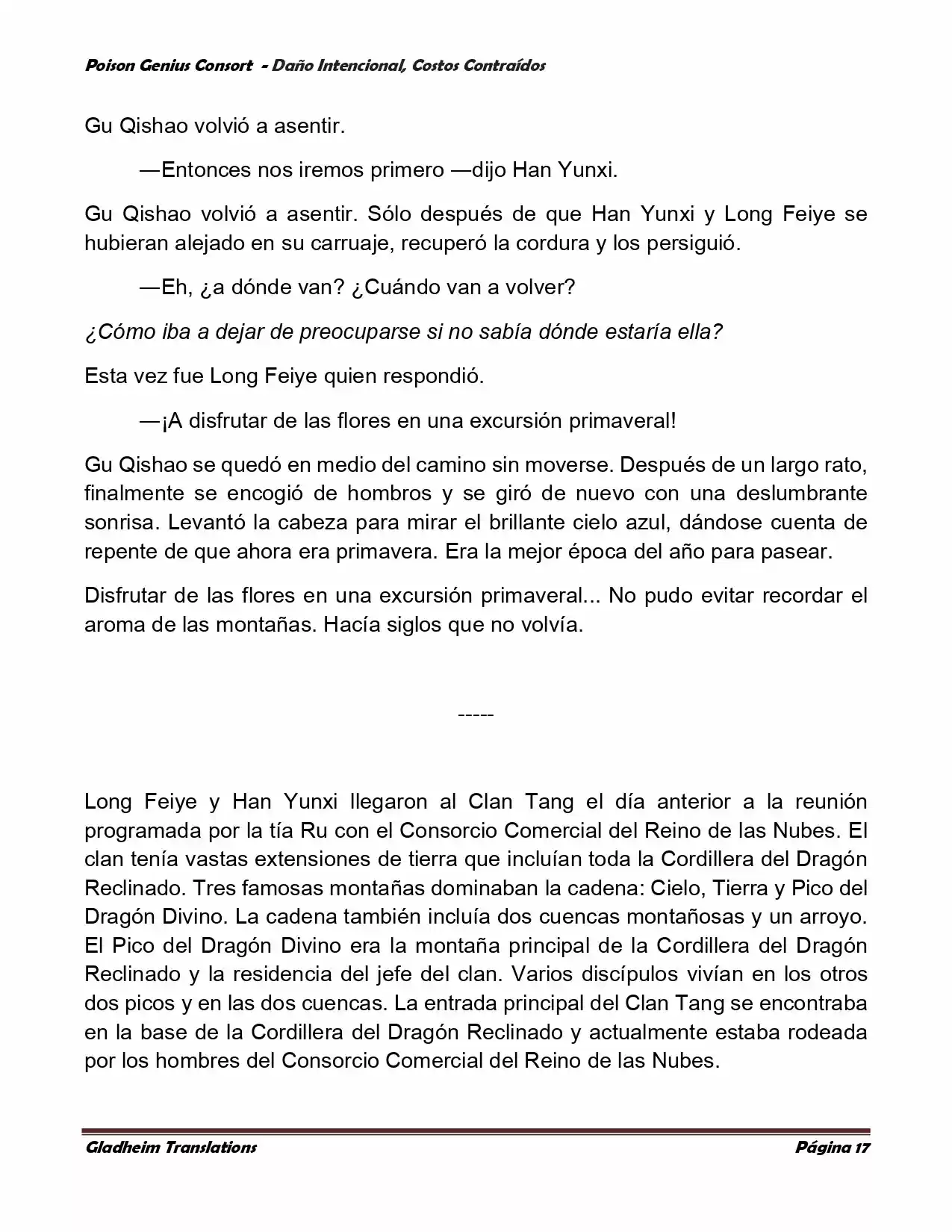 Poison Genious Consort (Novela) - Capítulo 378 - Página 17 - LectorTMOo