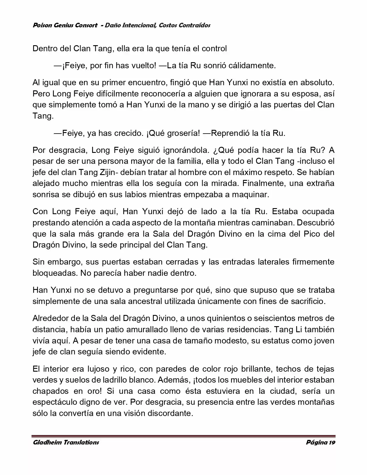 Poison Genious Consort (Novela) - Capítulo 378 - Página 19 - LectorTMOo