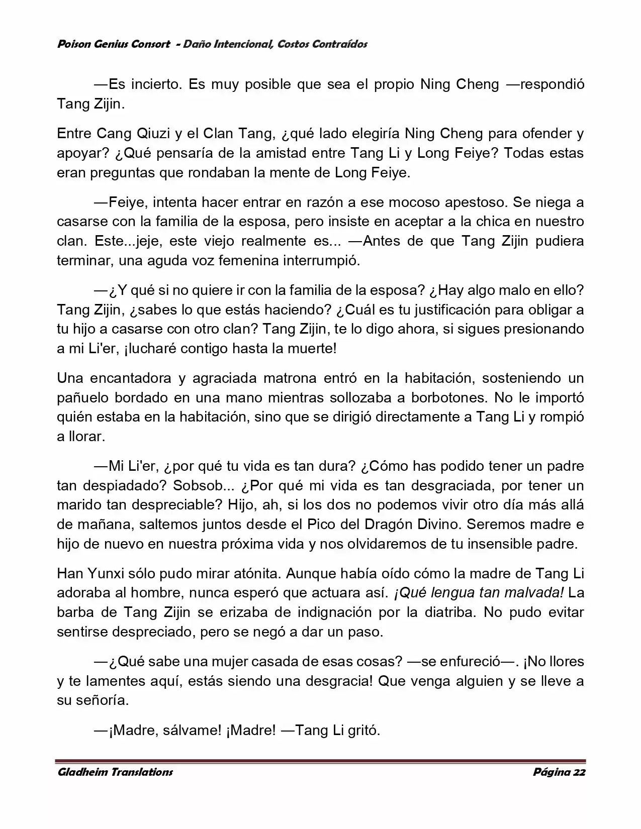 Poison Genious Consort (Novela) - Capítulo 378 - Página 22 - LectorTMOo