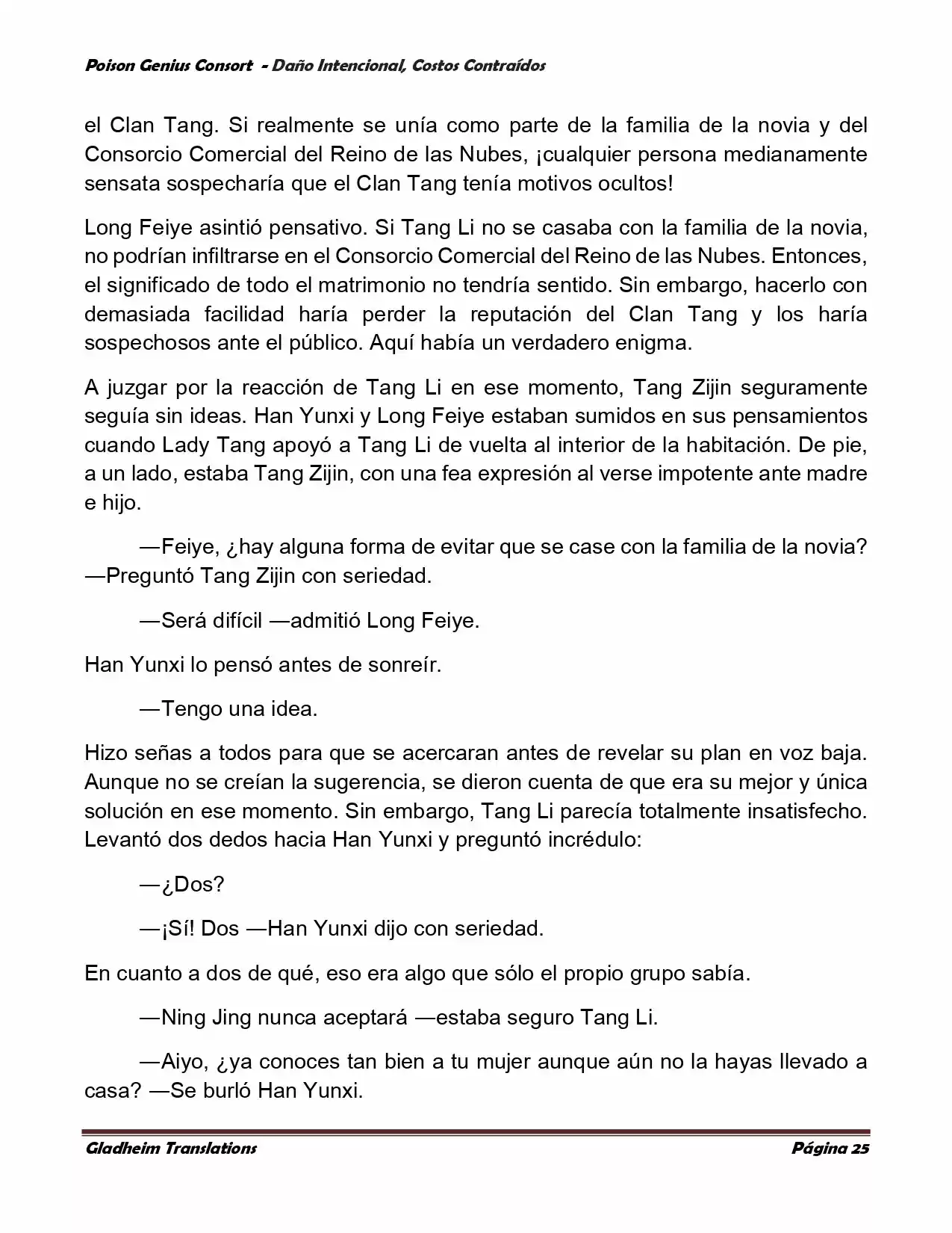 Poison Genious Consort (Novela) - Capítulo 378 - Página 25 - LectorTMOo