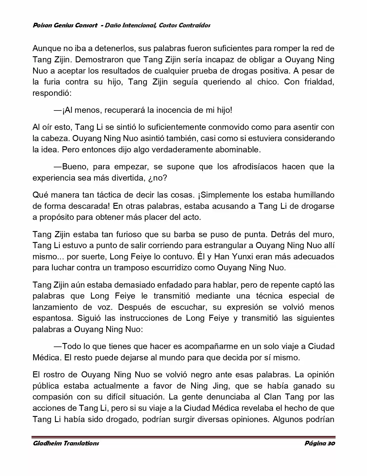 Poison Genious Consort (Novela) - Capítulo 378 - Página 30 - LectorTMOo