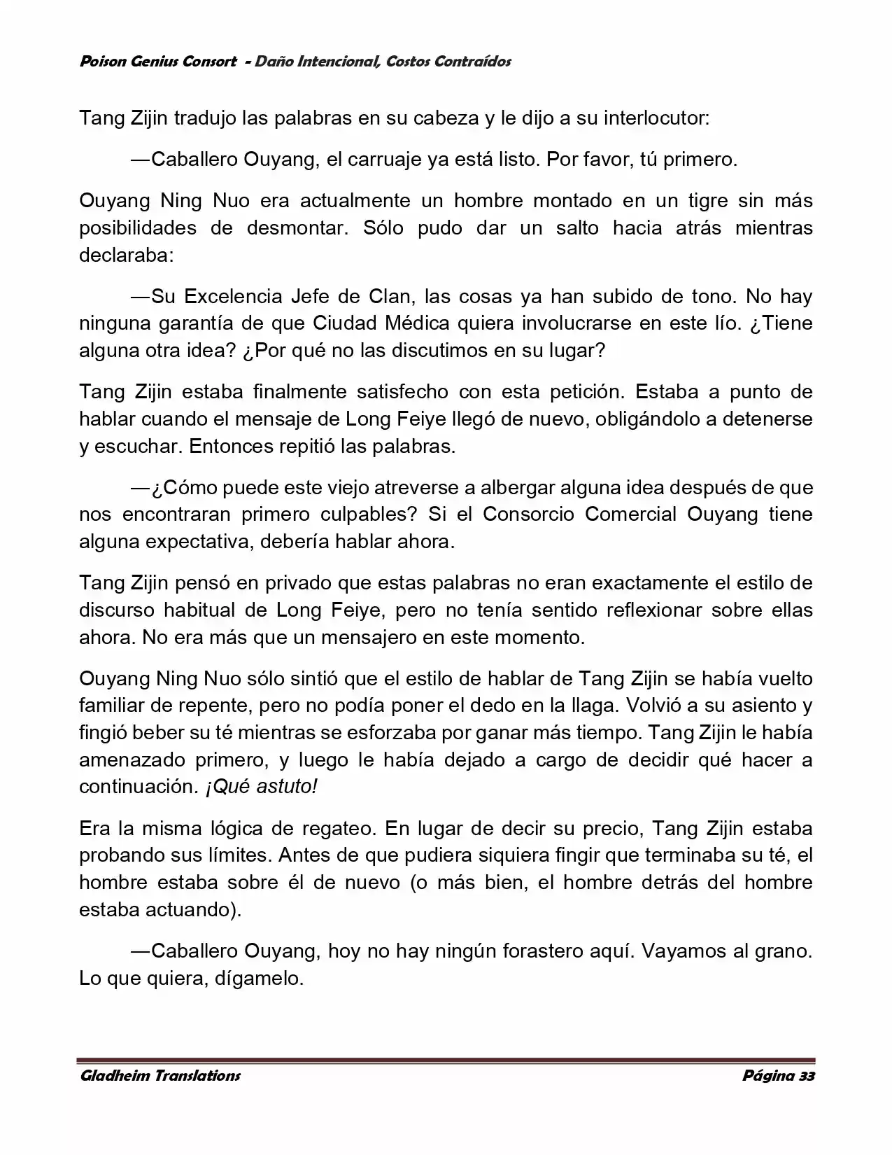 Poison Genious Consort (Novela) - Capítulo 378 - Página 33 - LectorTMOo