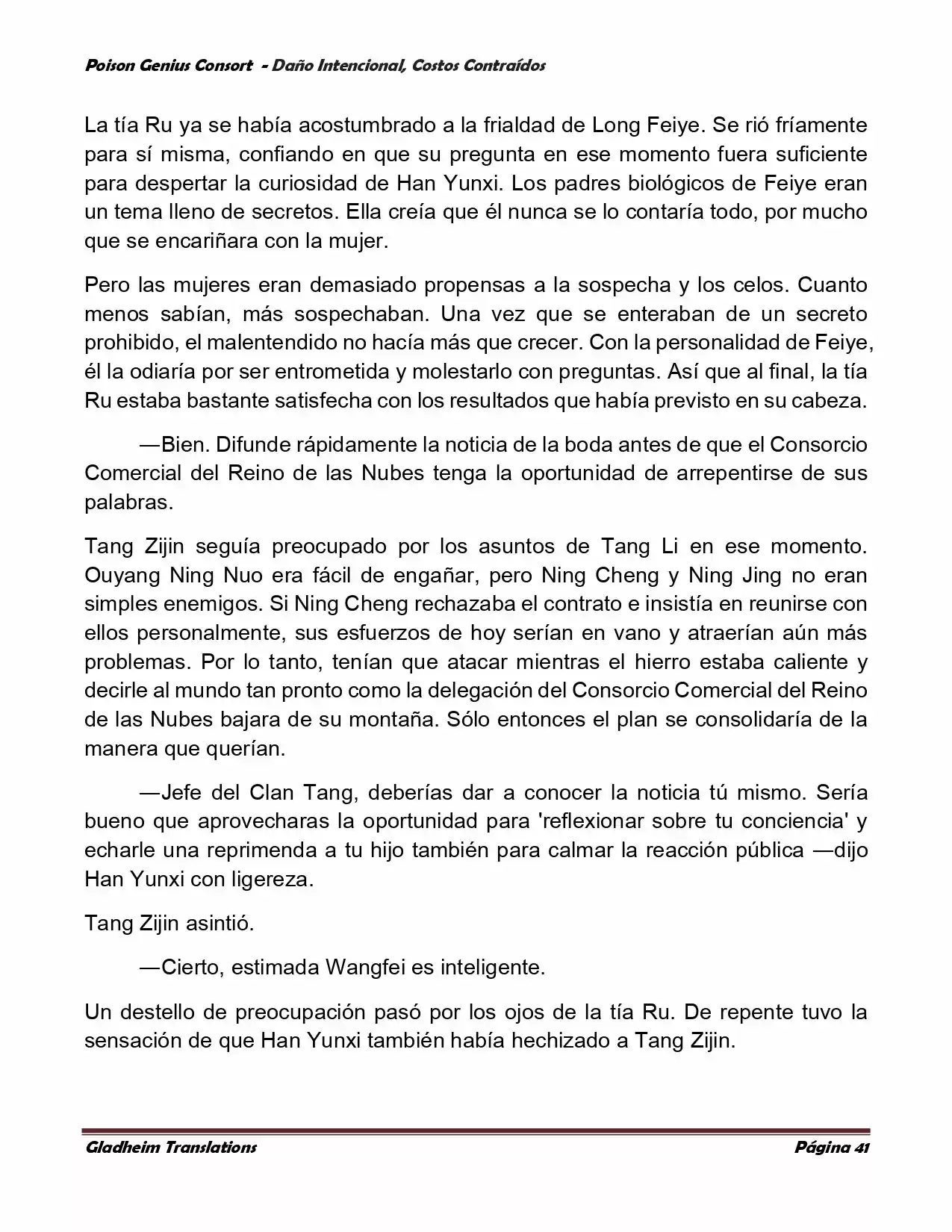Poison Genious Consort (Novela) - Capítulo 378 - Página 41 - LectorTMOo
